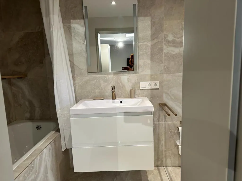Bathroom in Livingroom Mathildenhöhe