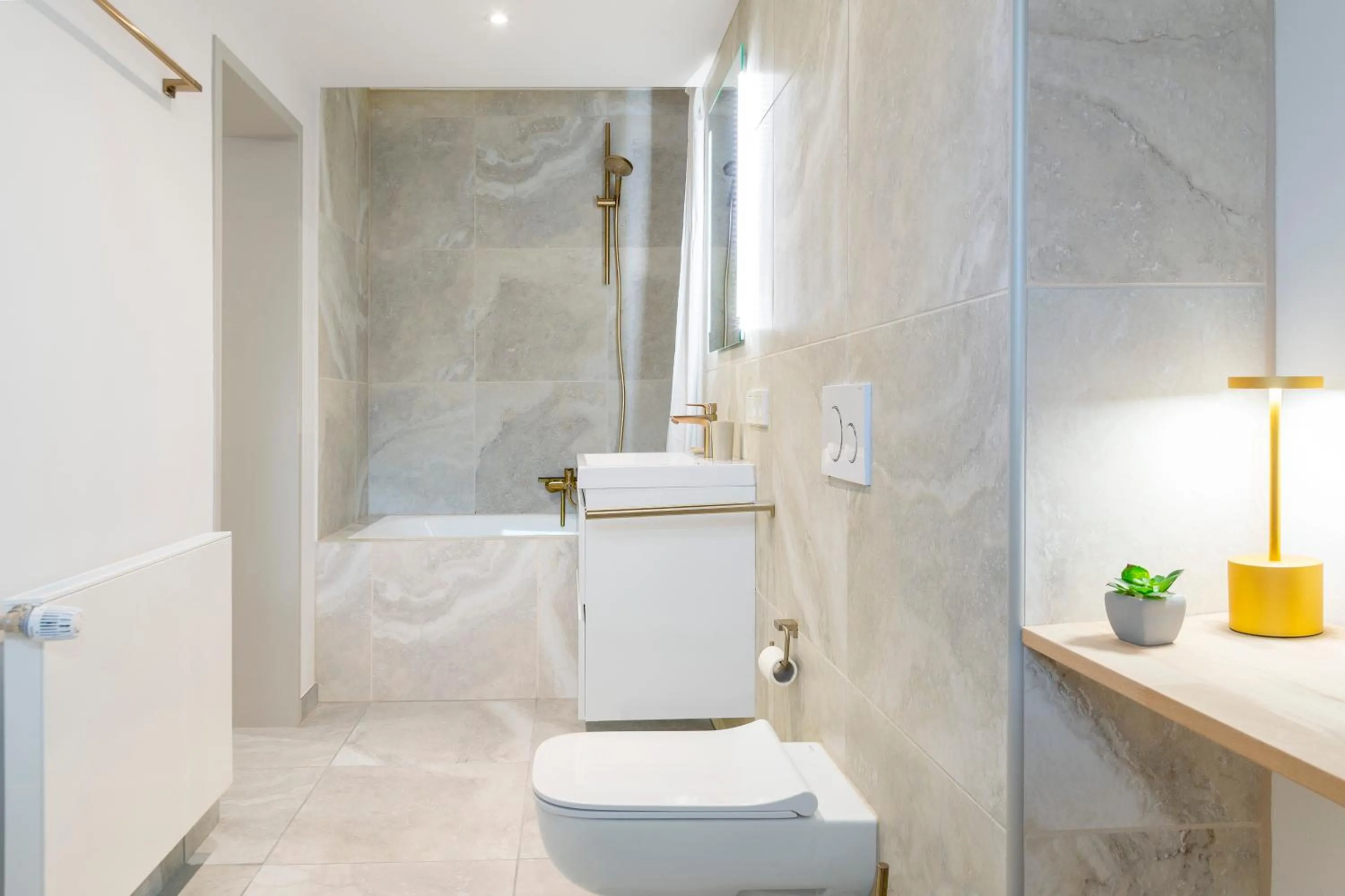 Bathroom in Livingroom Mathildenhöhe