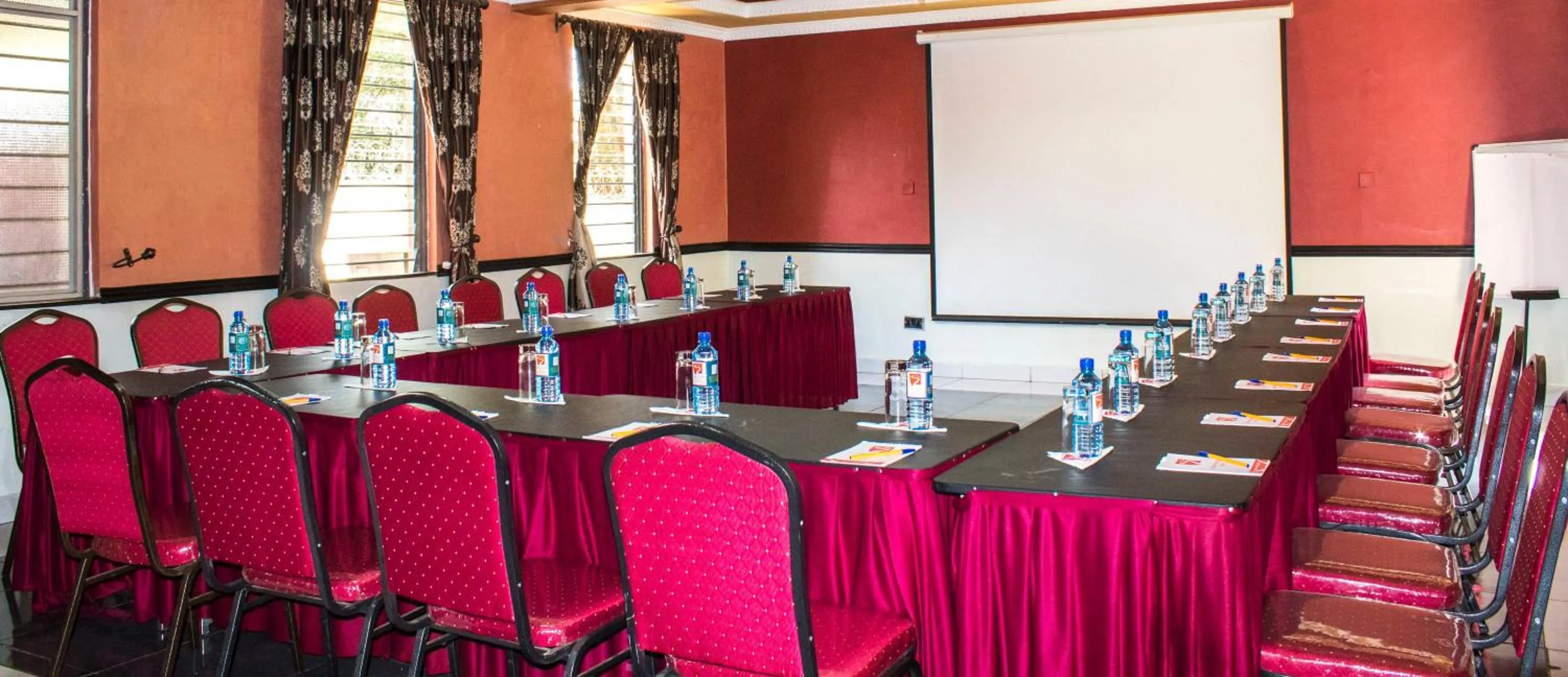 Seating area in Hadassah Hotel