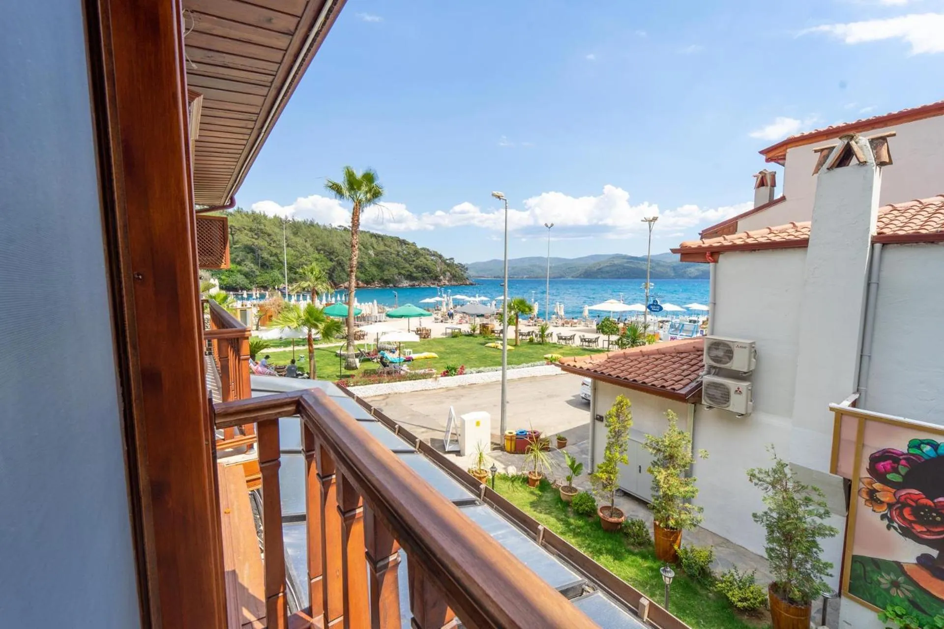 Balcony/Terrace in İskelem Otel