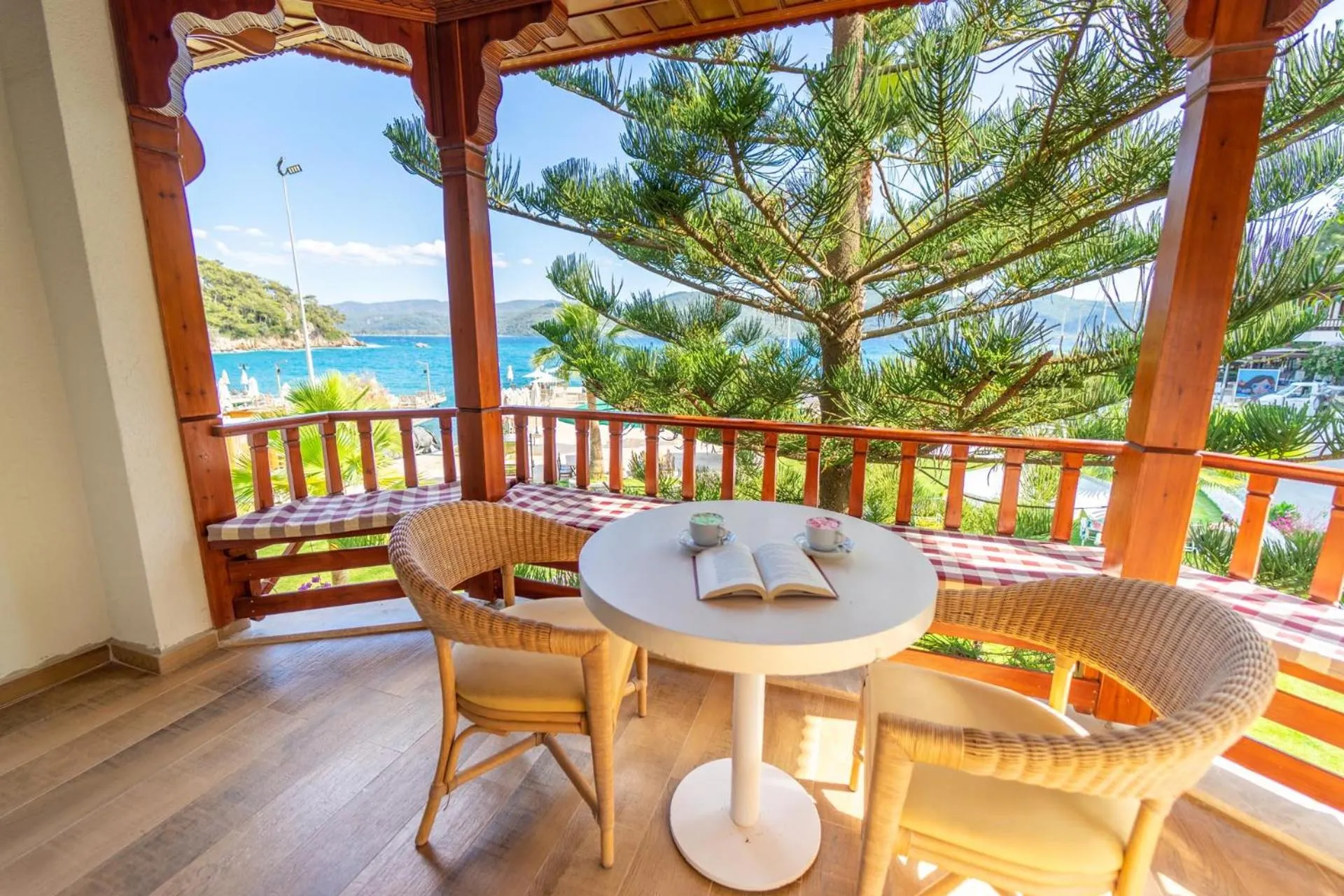 Balcony/Terrace in İskelem Otel