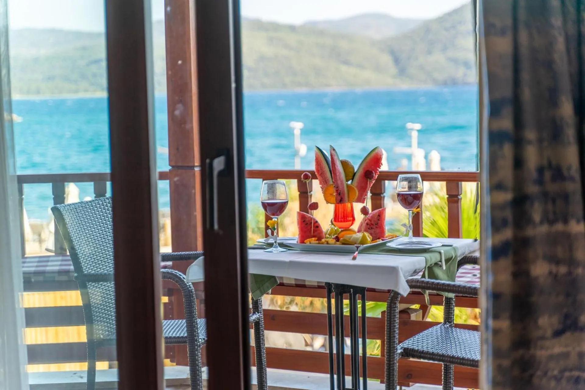 Balcony/Terrace in İskelem Otel