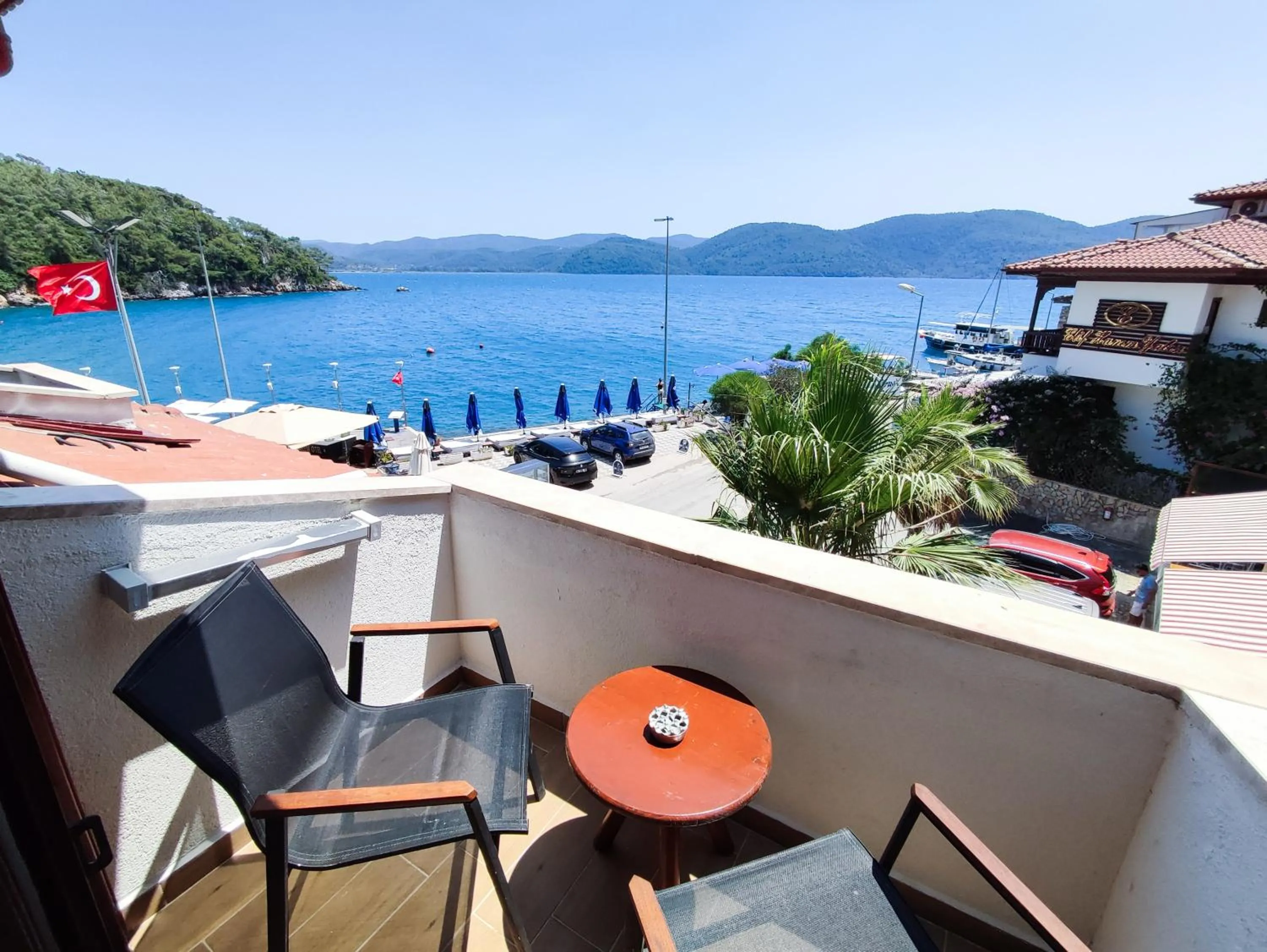 Balcony/Terrace in İskelem Otel