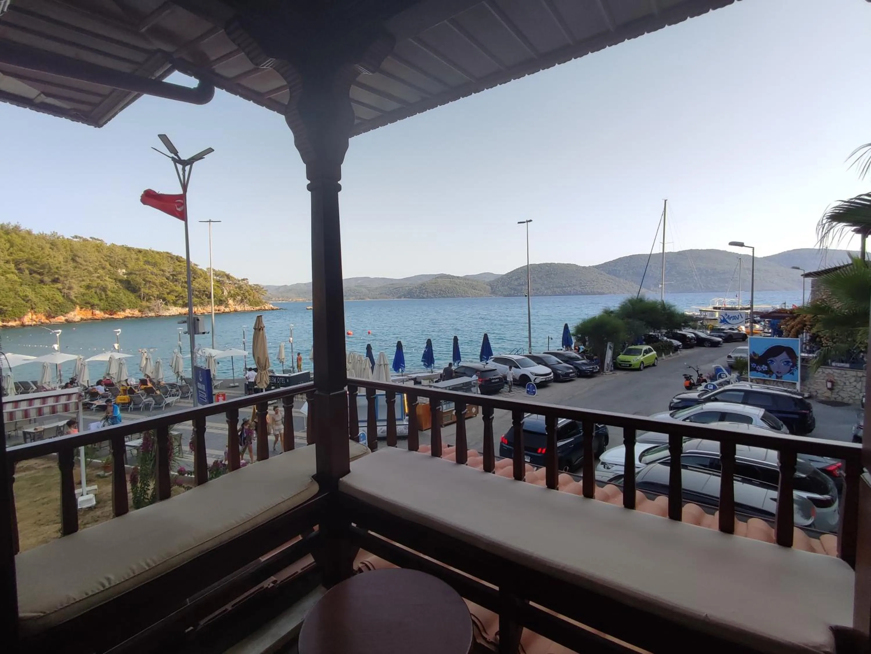 Balcony/Terrace in İskelem Otel