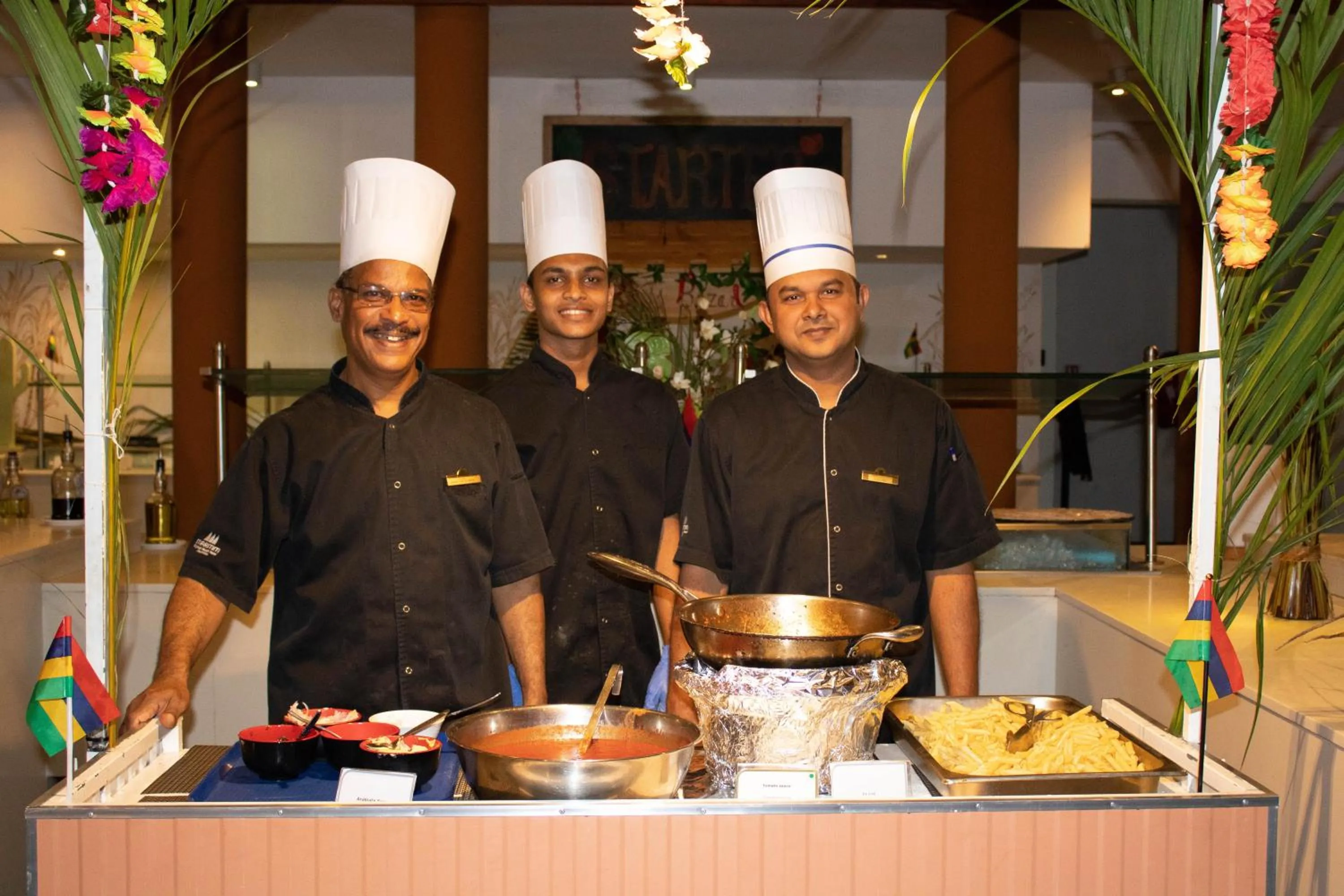 Staff in Crystals Beach Resort Belle Mare, a member of Radisson Individuals