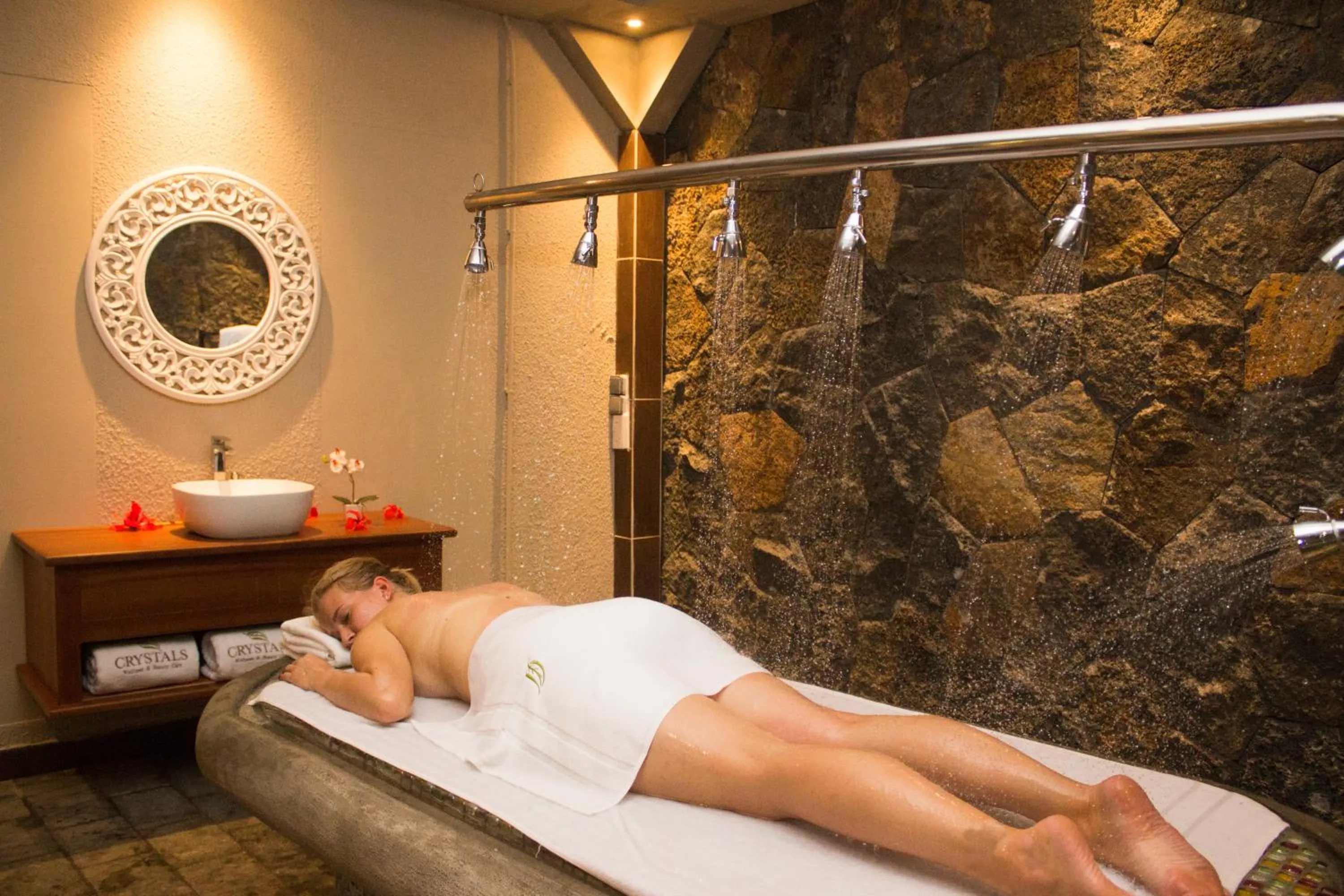 People in Crystals Beach Resort Belle Mare, a member of Radisson Individuals