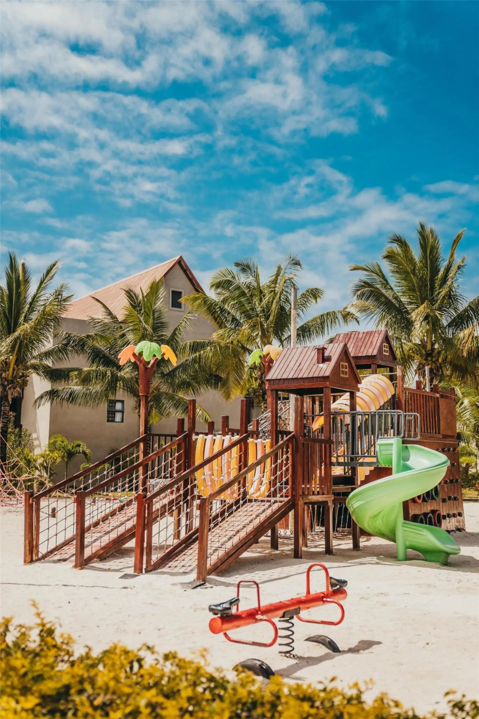 Property building in Crystals Beach Resort Belle Mare, a member of Radisson Individuals