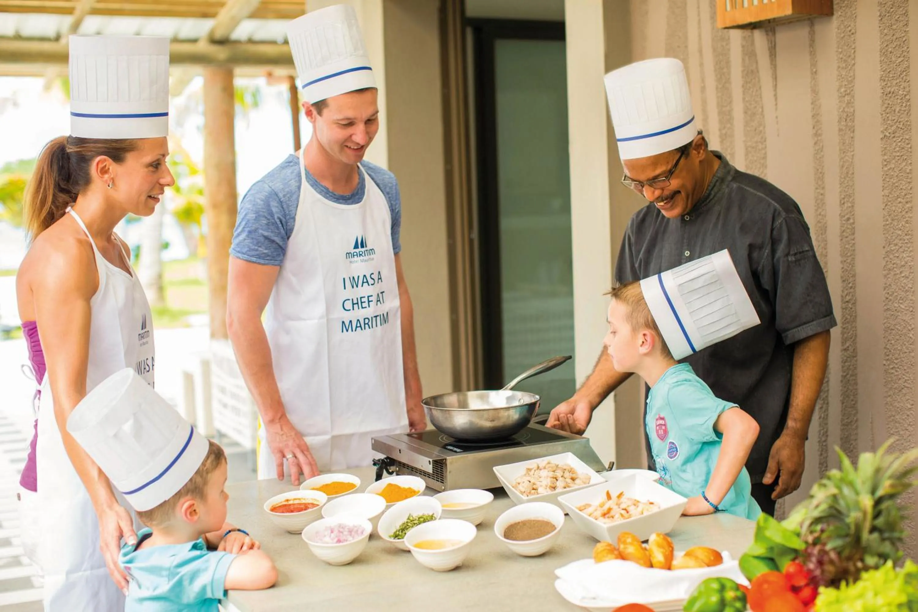 Staff in Crystals Beach Resort Belle Mare, a member of Radisson Individuals