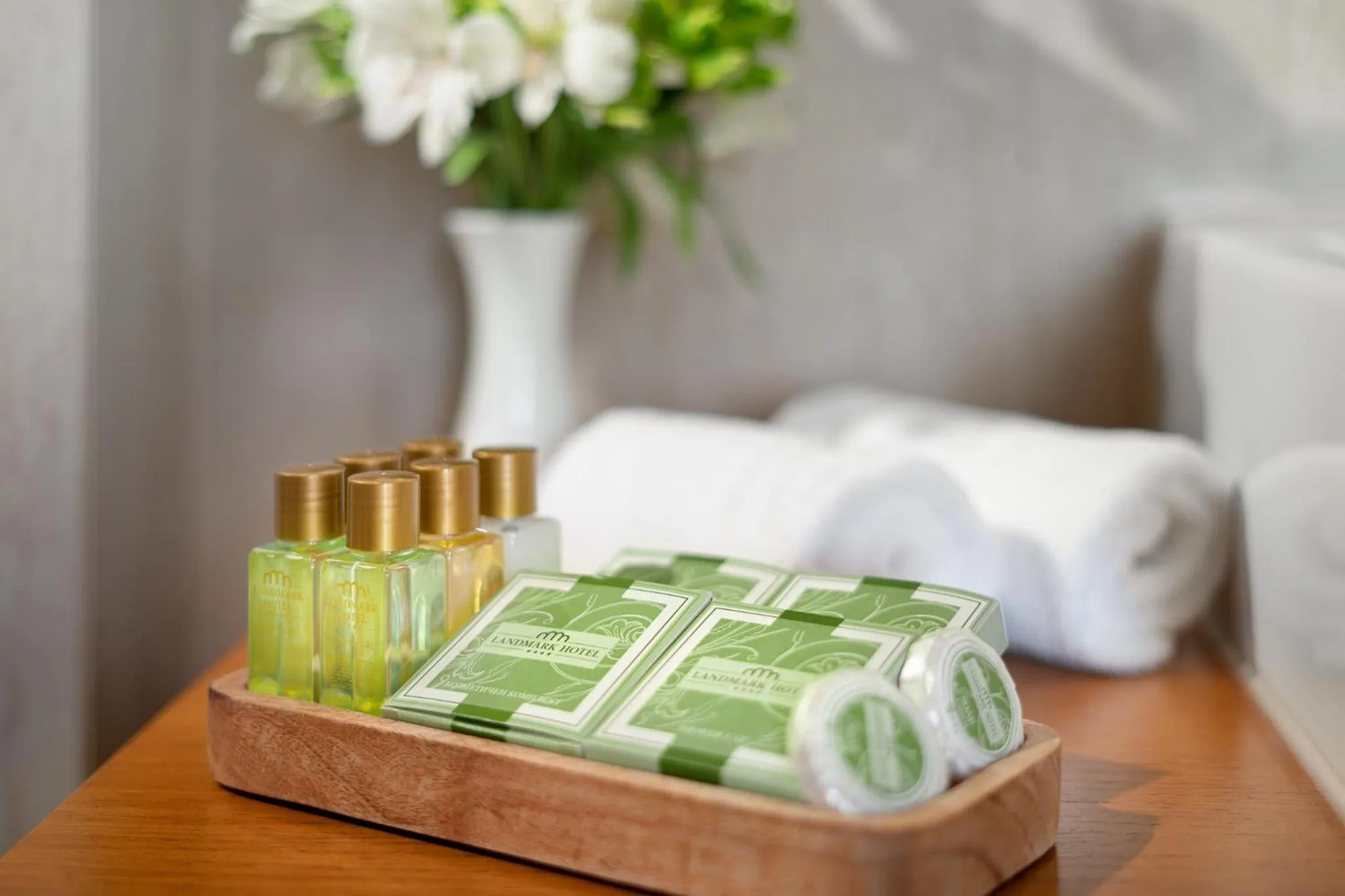 Bathroom, Bed in Landmark Creek Hotel Plovdiv