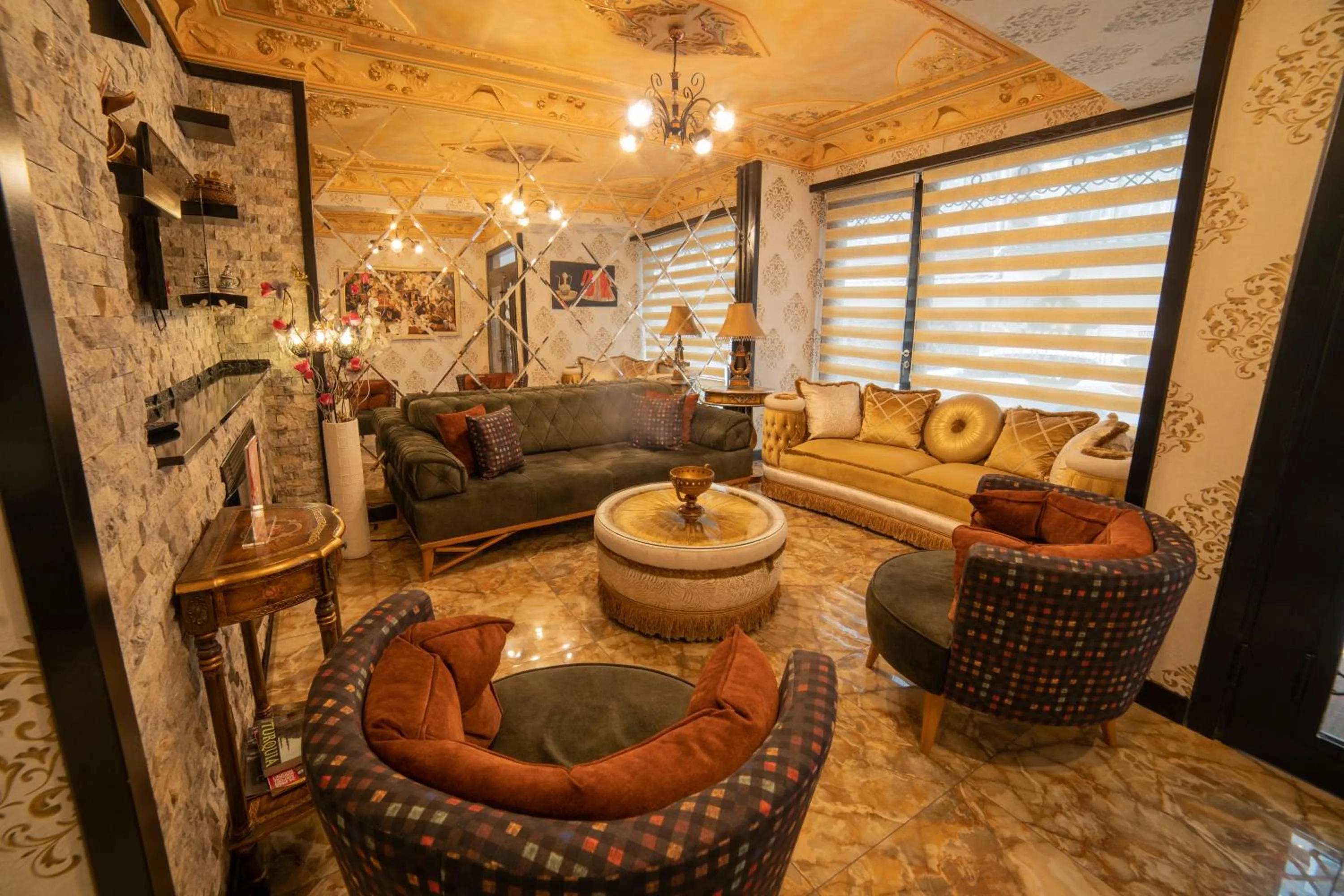 Lobby or reception in Miran Hotel