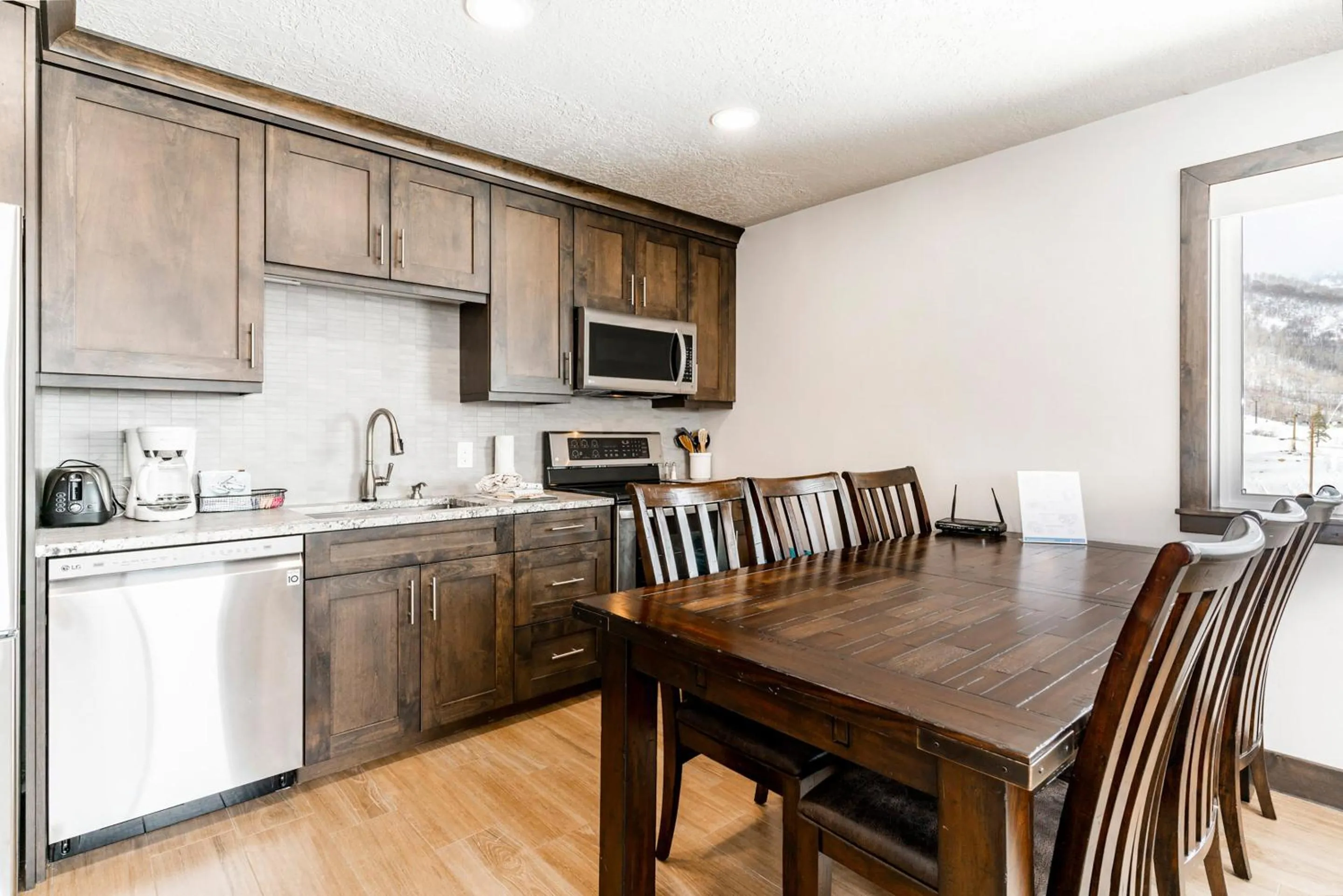 kitchen in The Loft at Mountain Village by All Seasons Resort Lodging