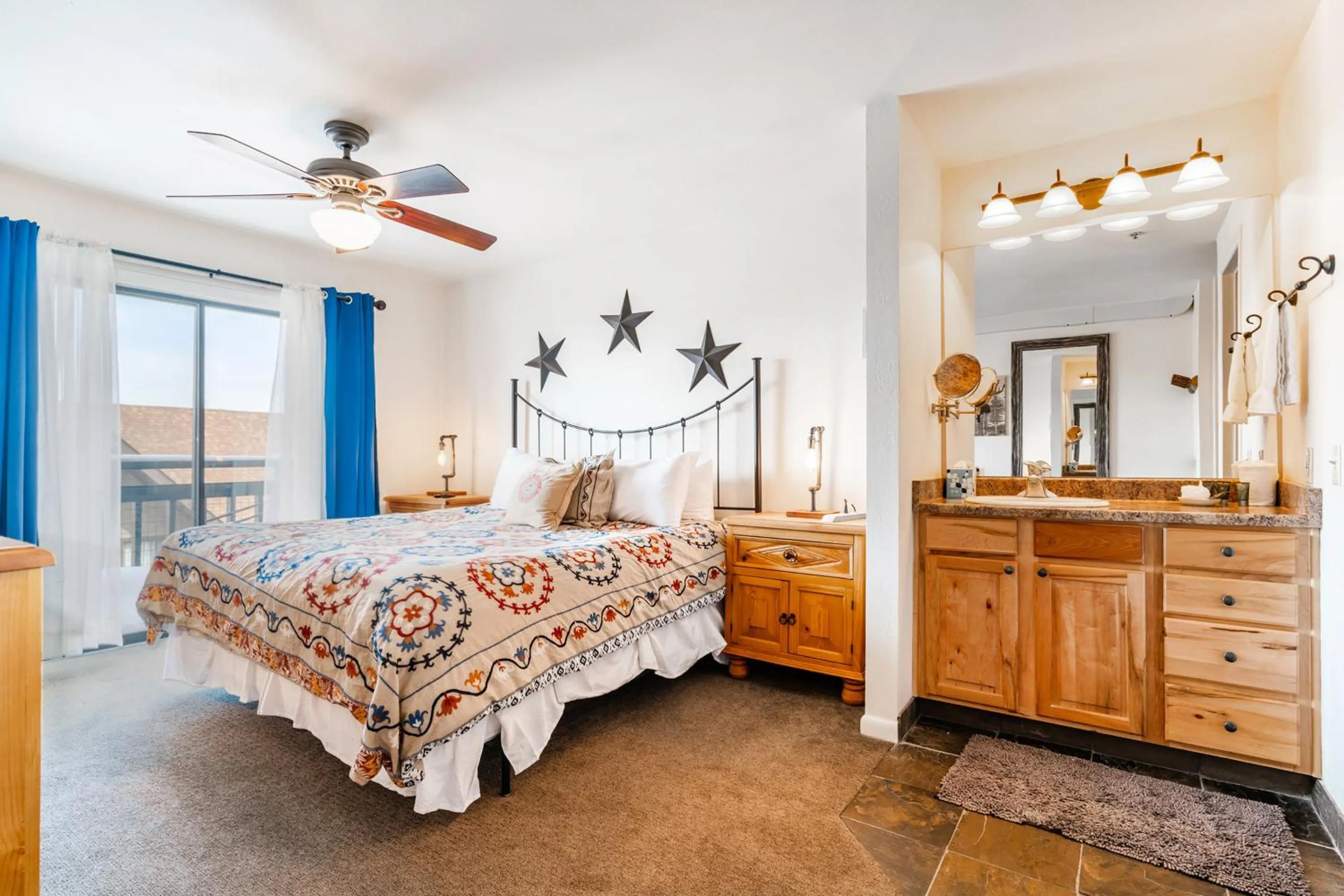 Bed in The Loft at Mountain Village by All Seasons Resort Lodging