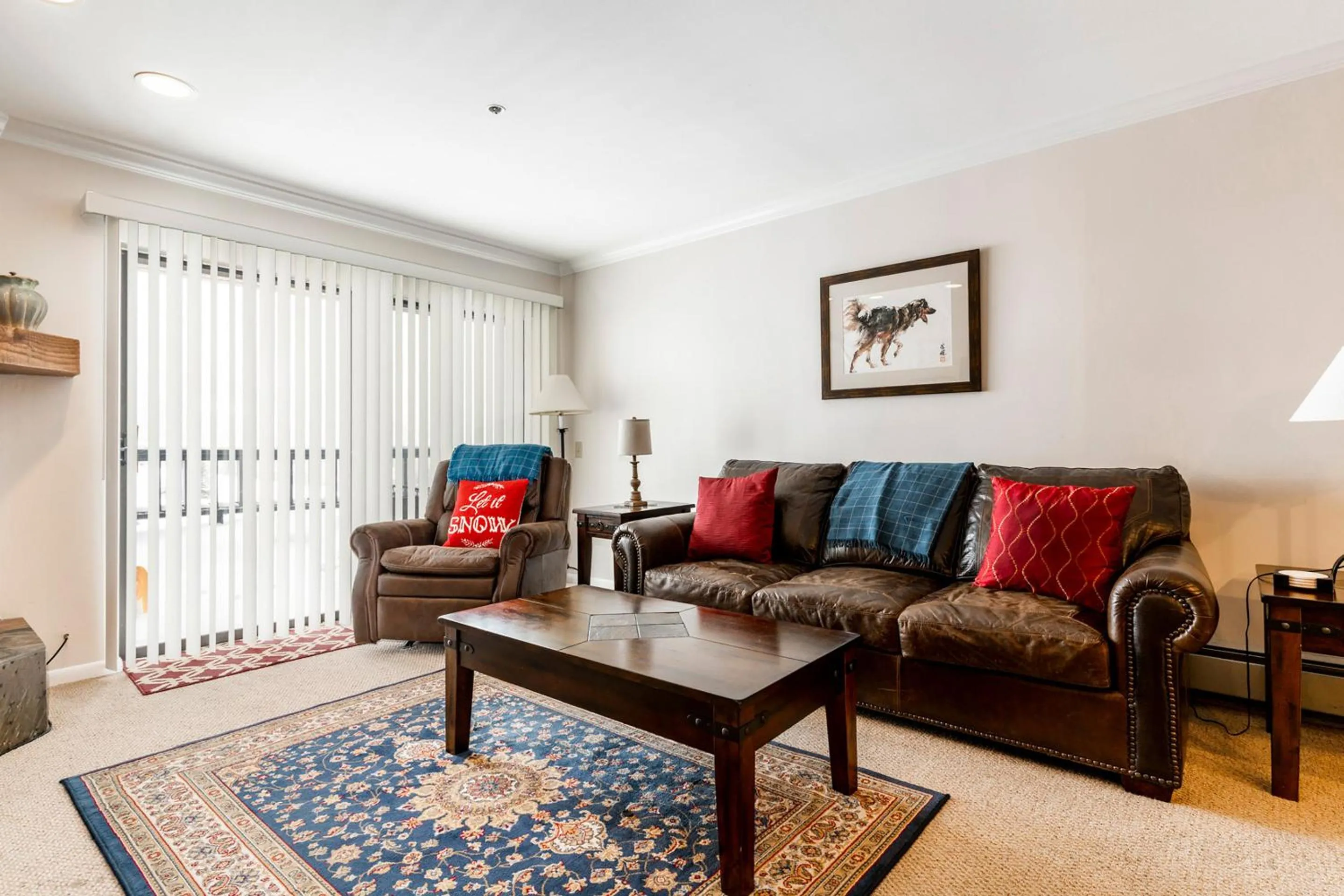 Living room in The Loft at Mountain Village by All Seasons Resort Lodging