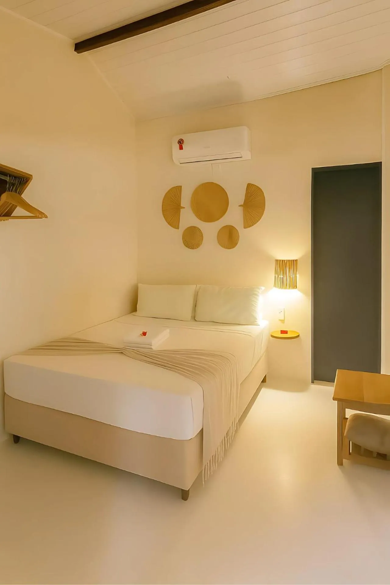 Bed in Pousada Vilarejo