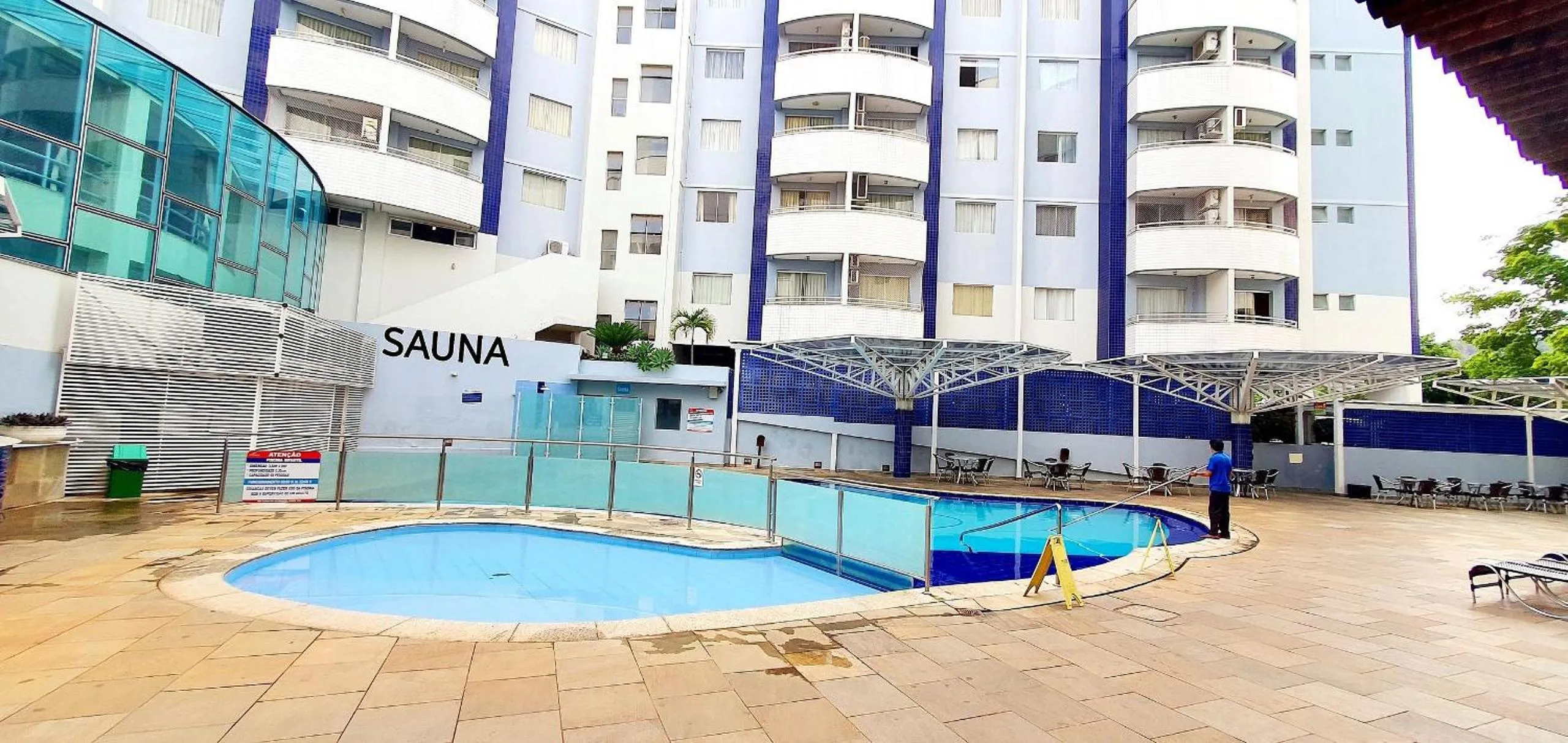 Sauna in Rio Quente GO Apto 7 Pessoas 2 Qtos