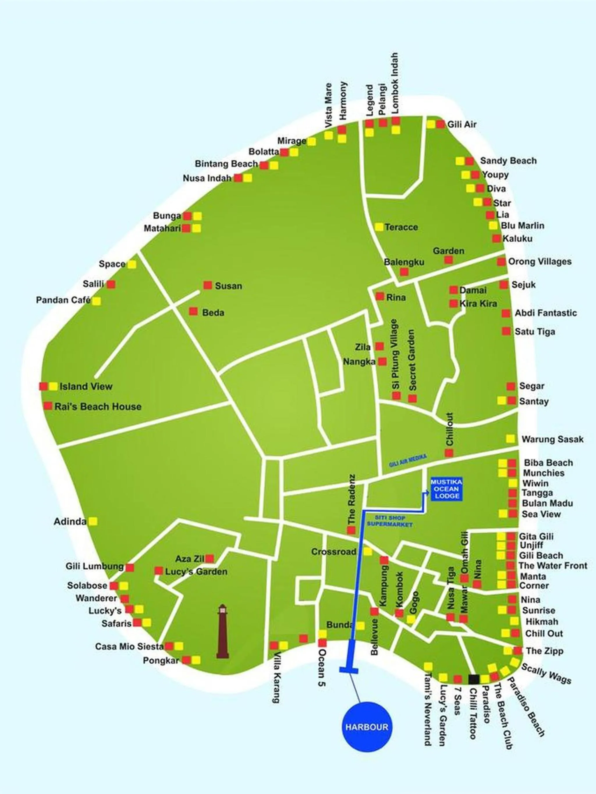 Property building in Mustika Ocean Lodge