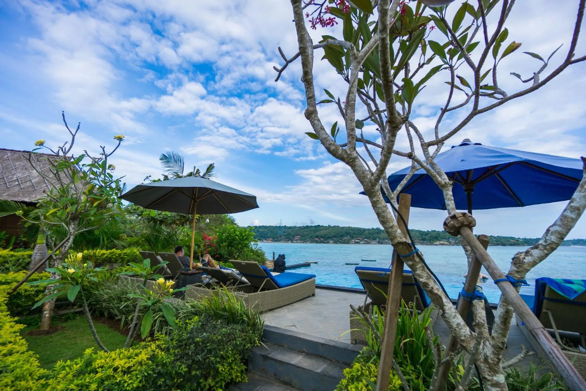 Sea view in Laguna Reef Huts