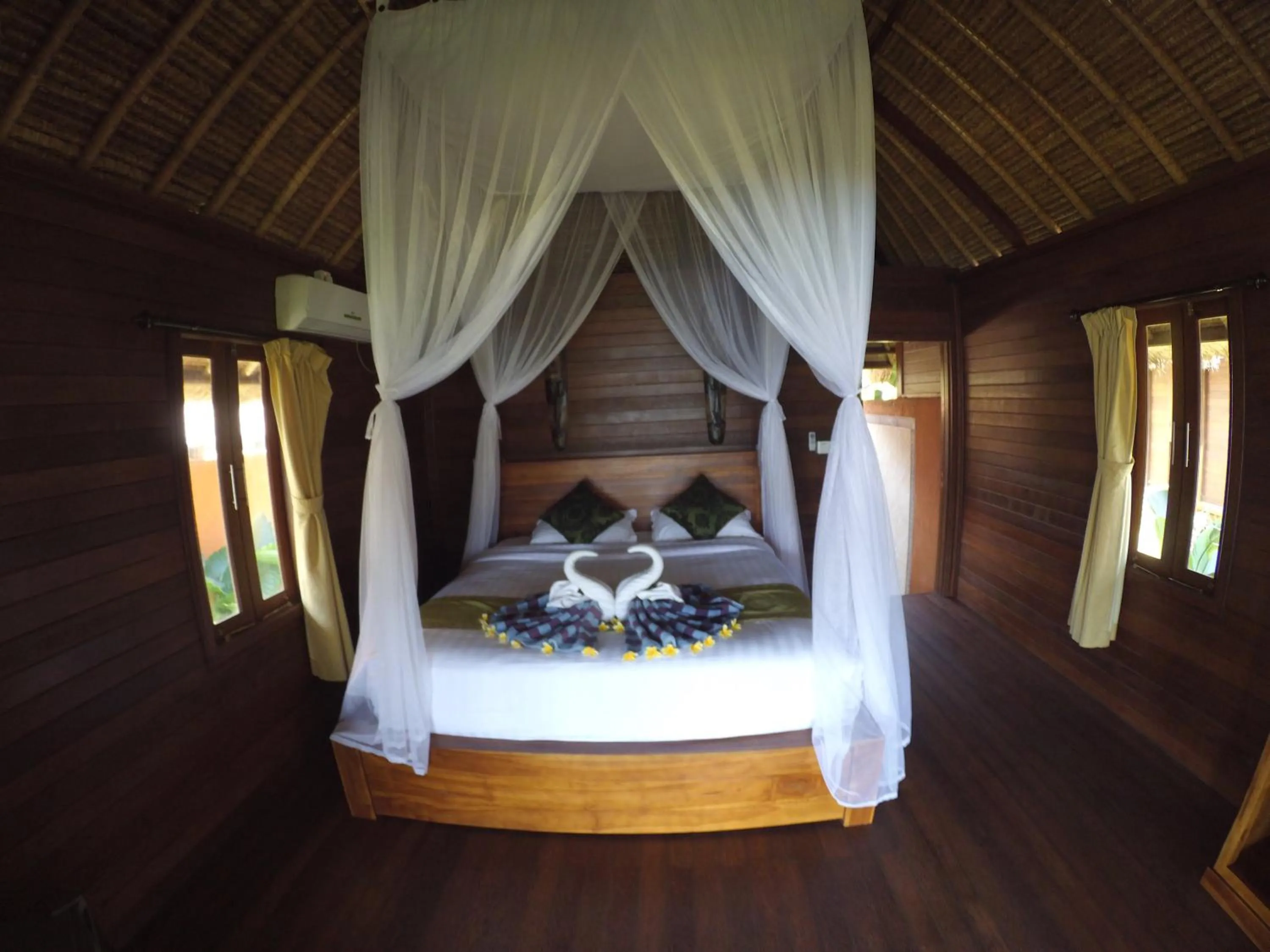 Bed in Laguna Reef Huts