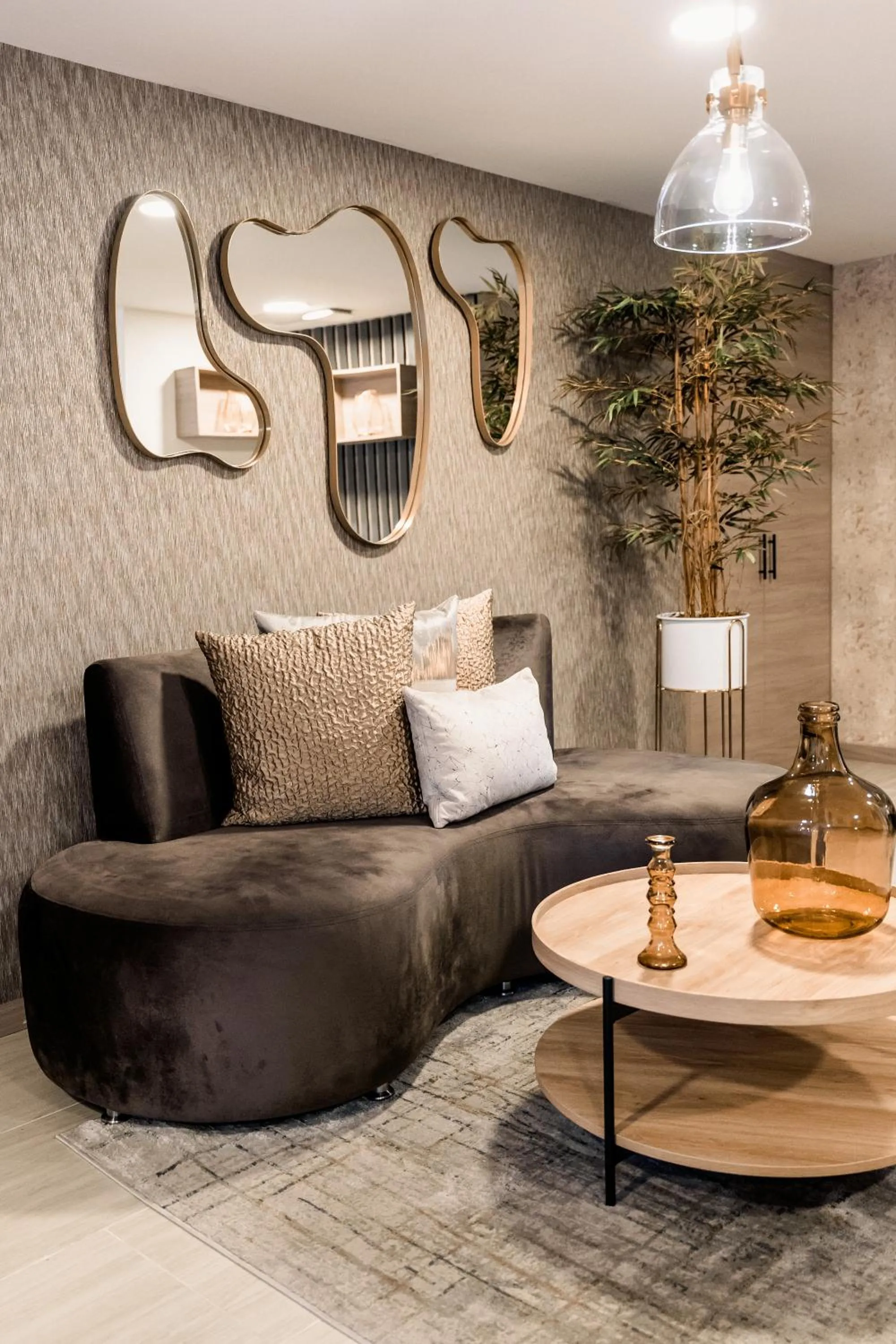 Seating area in Luxury Apartments Prana By Cadissa