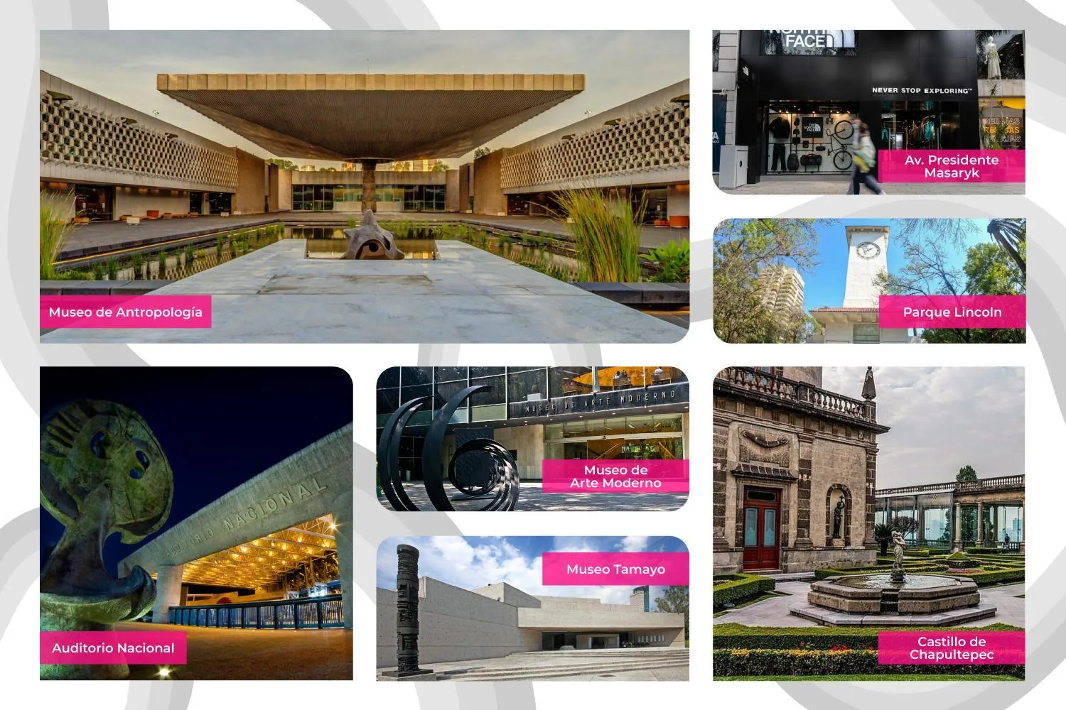 Nearby landmark in ULIV Park Polanco