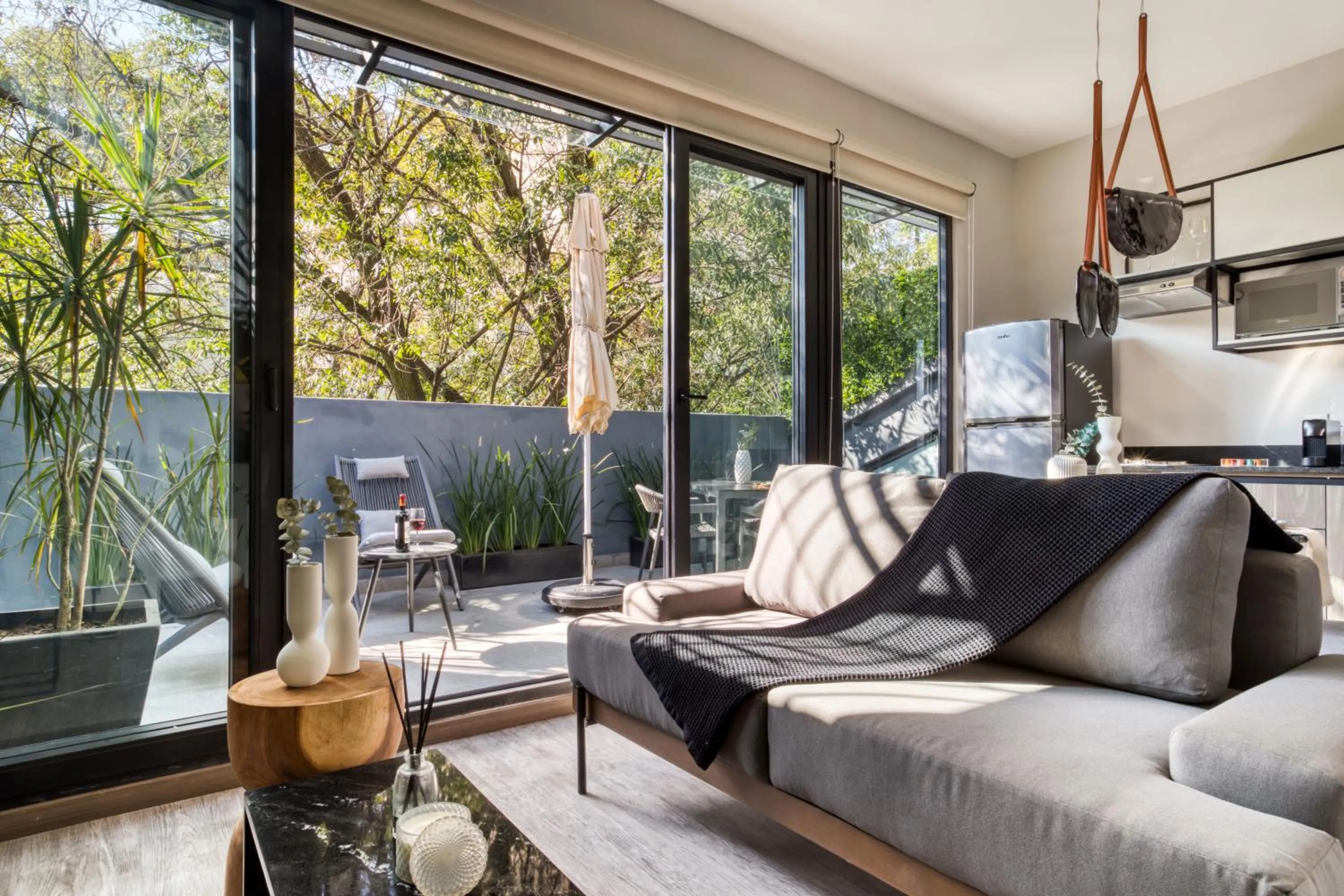 Living room in ULIV Park Polanco