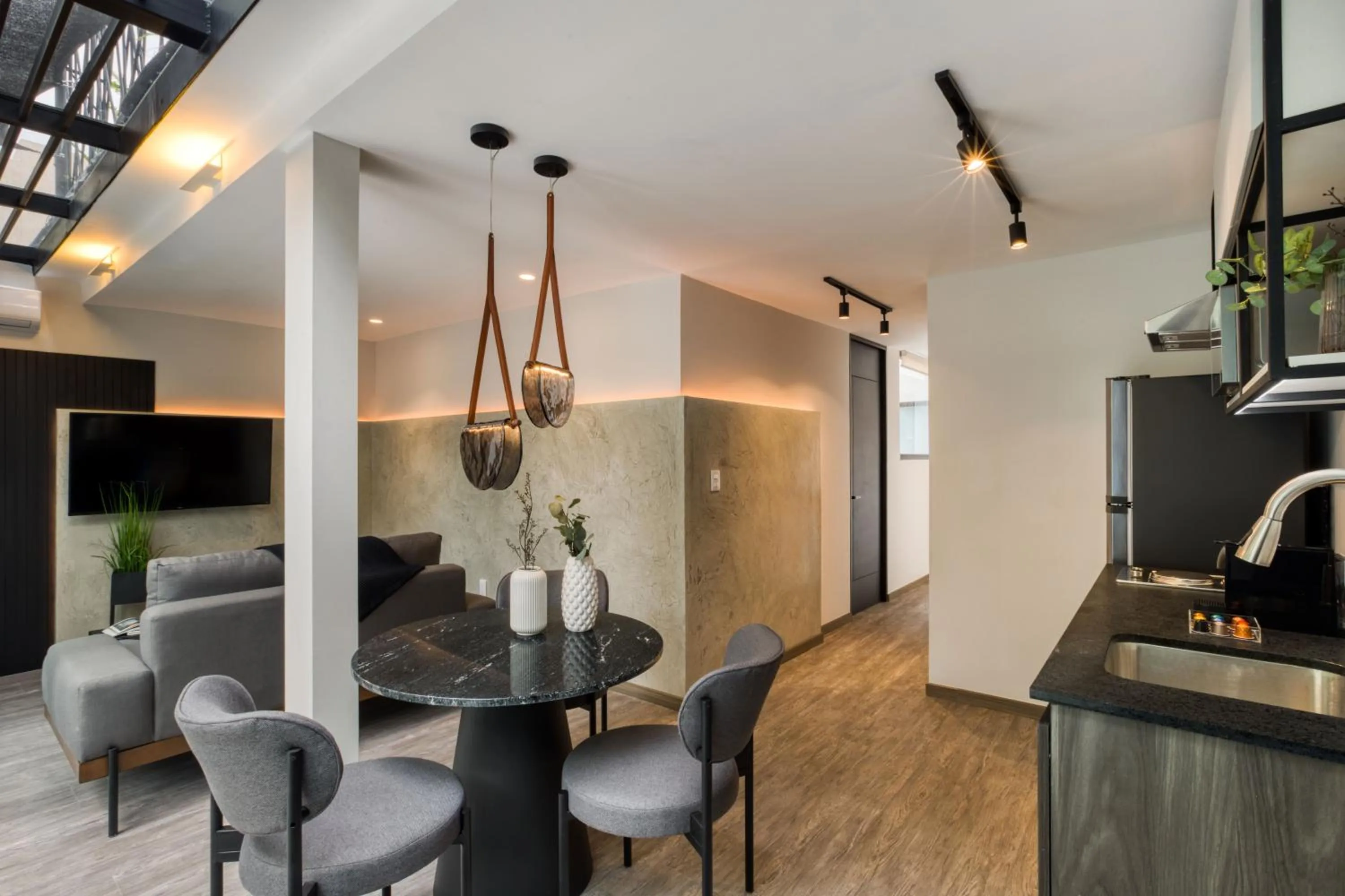 Dining area in ULIV Park Polanco