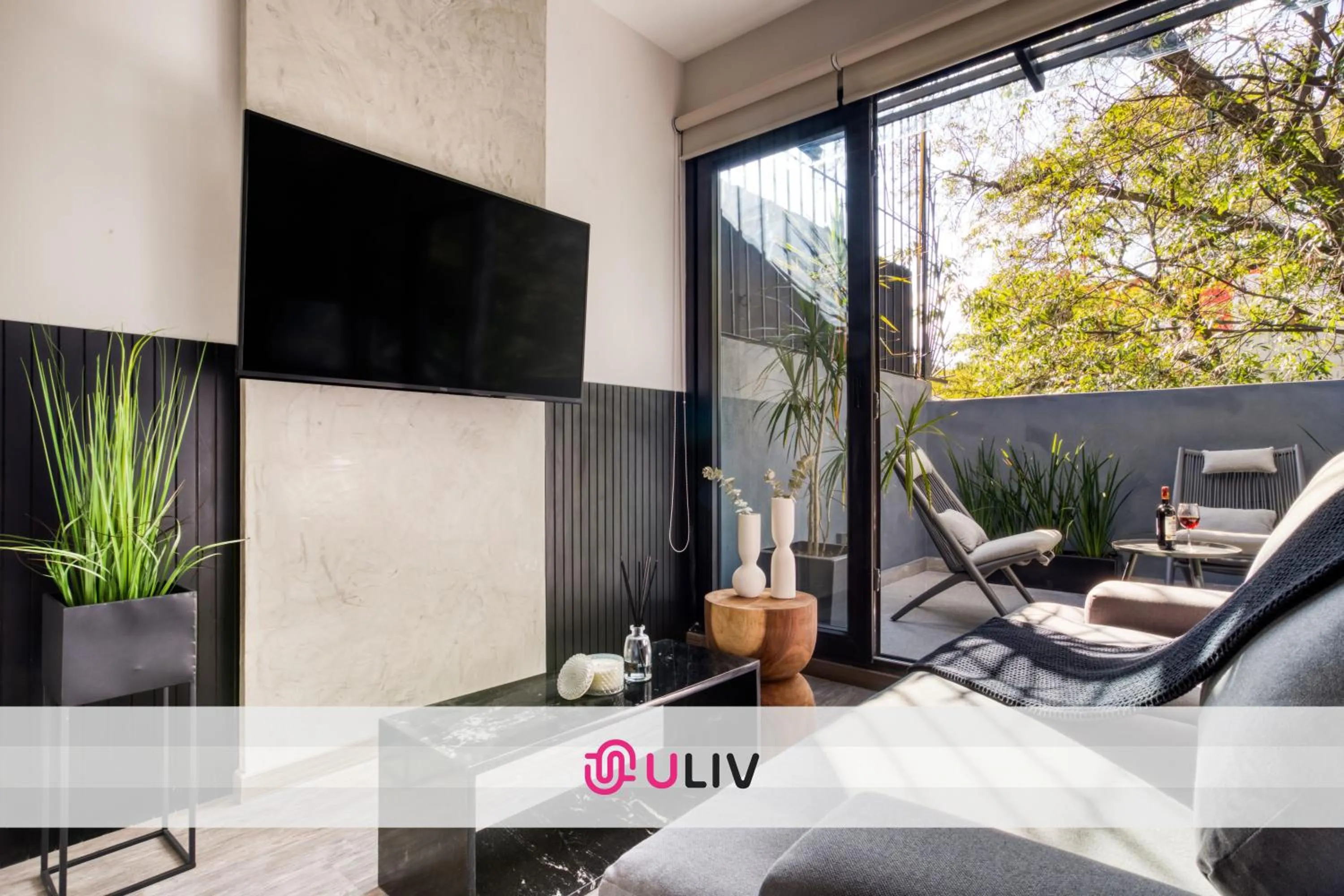 Living room in ULIV Park Polanco