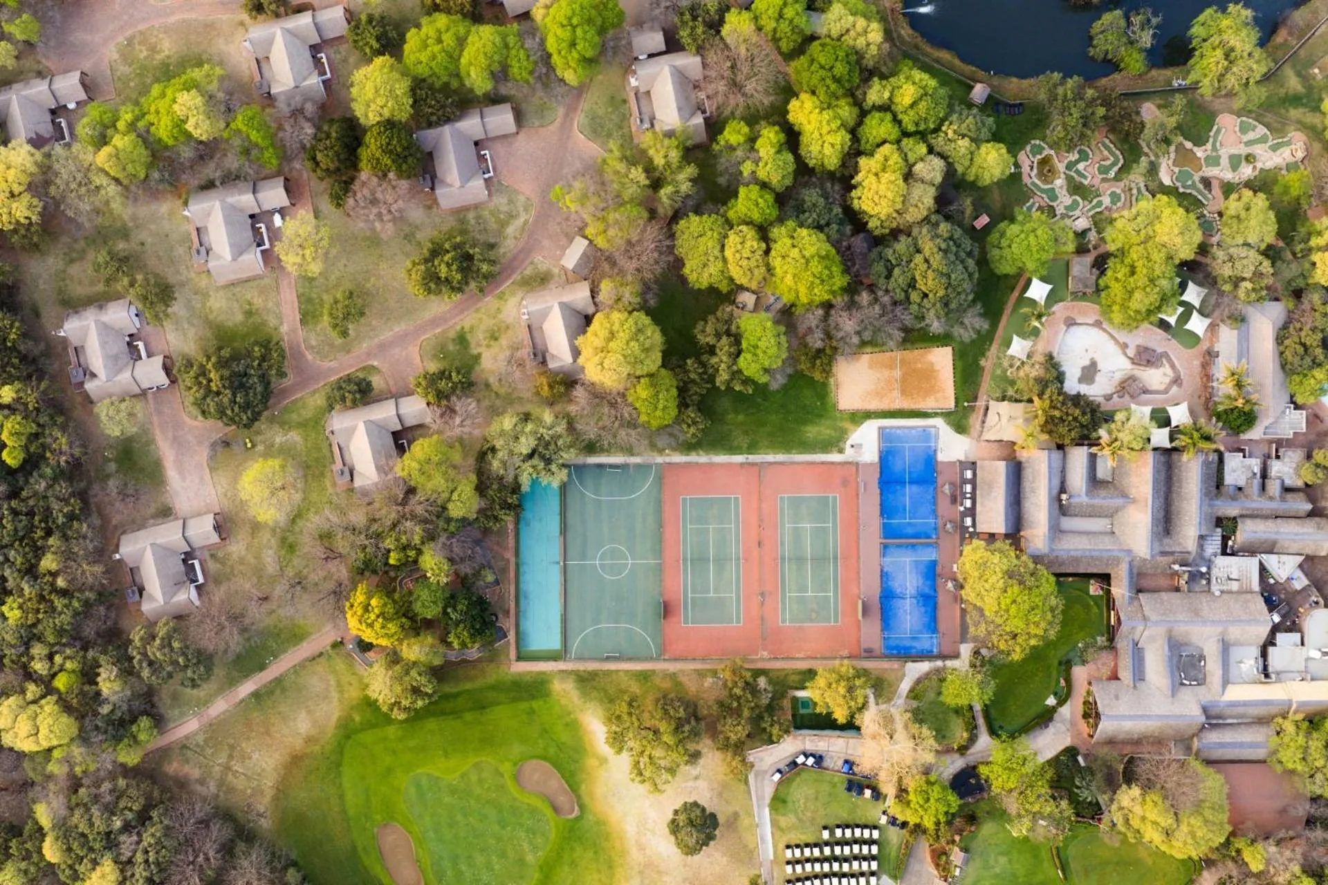 Bird's eye view in First Group Magalies Park