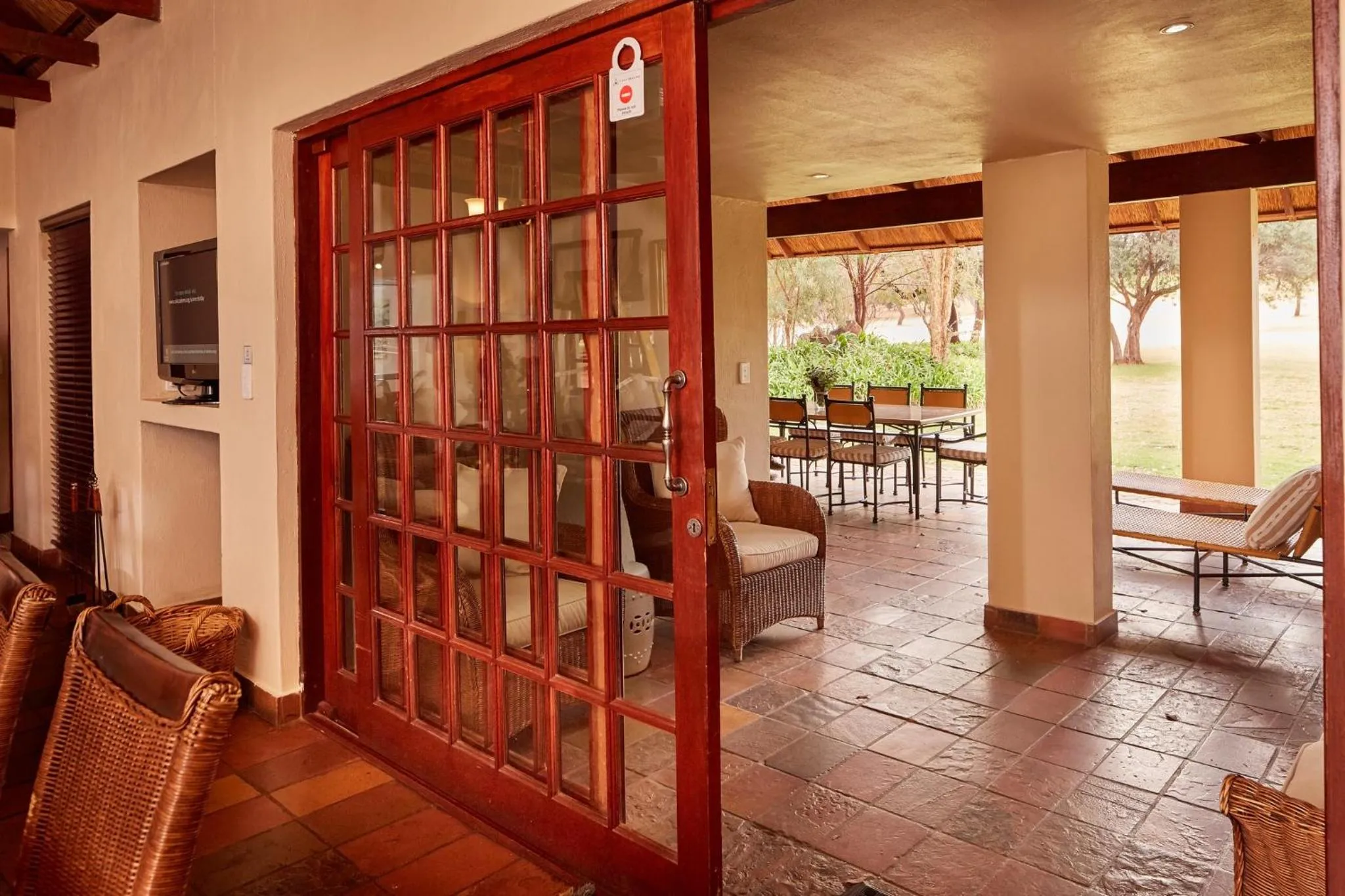 Patio in First Group Magalies Park