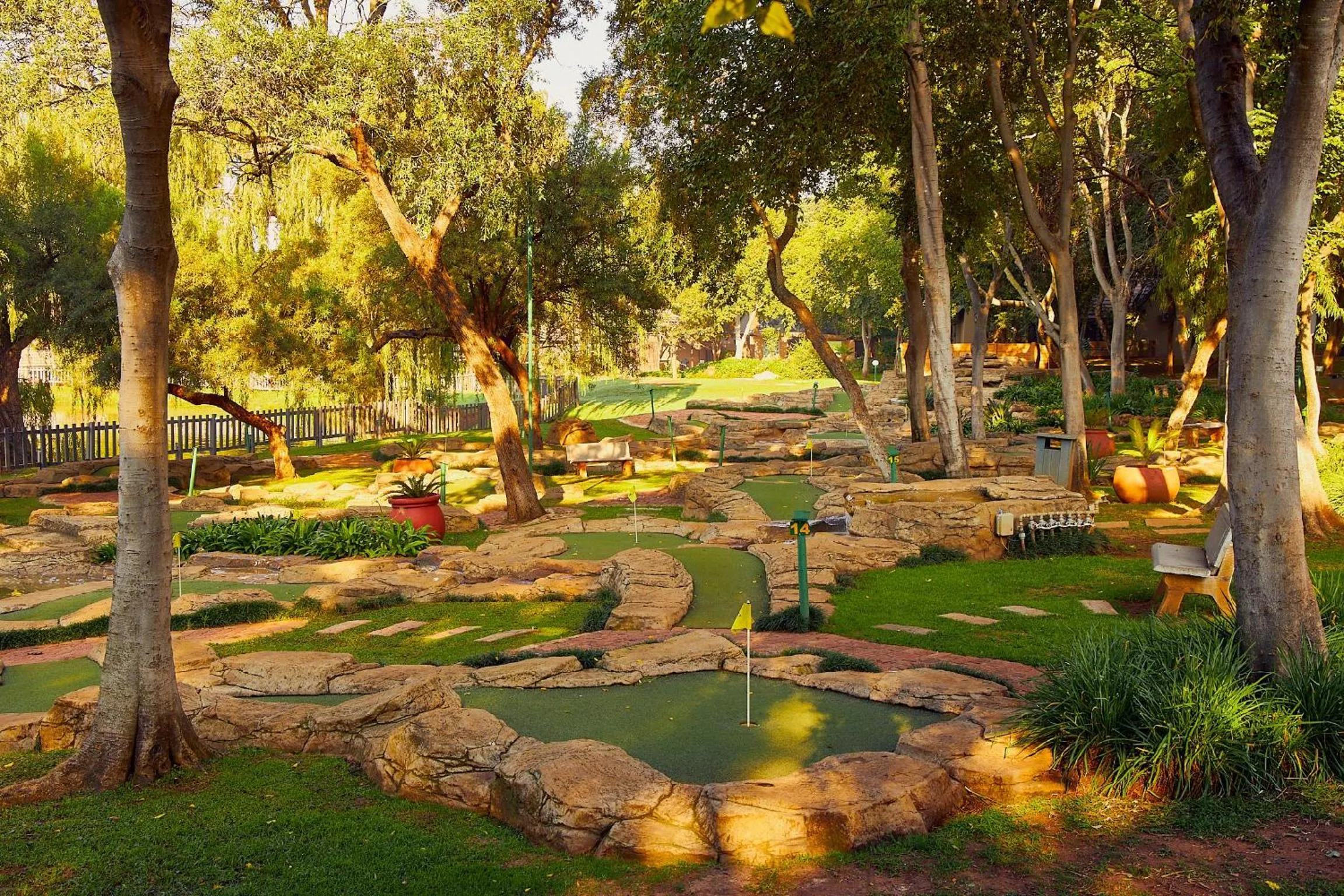 Garden in First Group Magalies Park