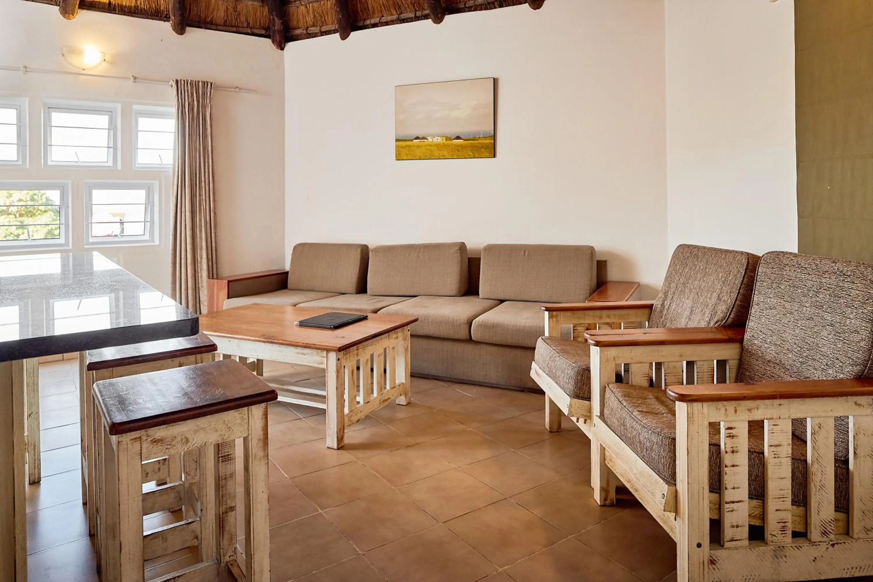 Living room in First Group Hole in the Wall