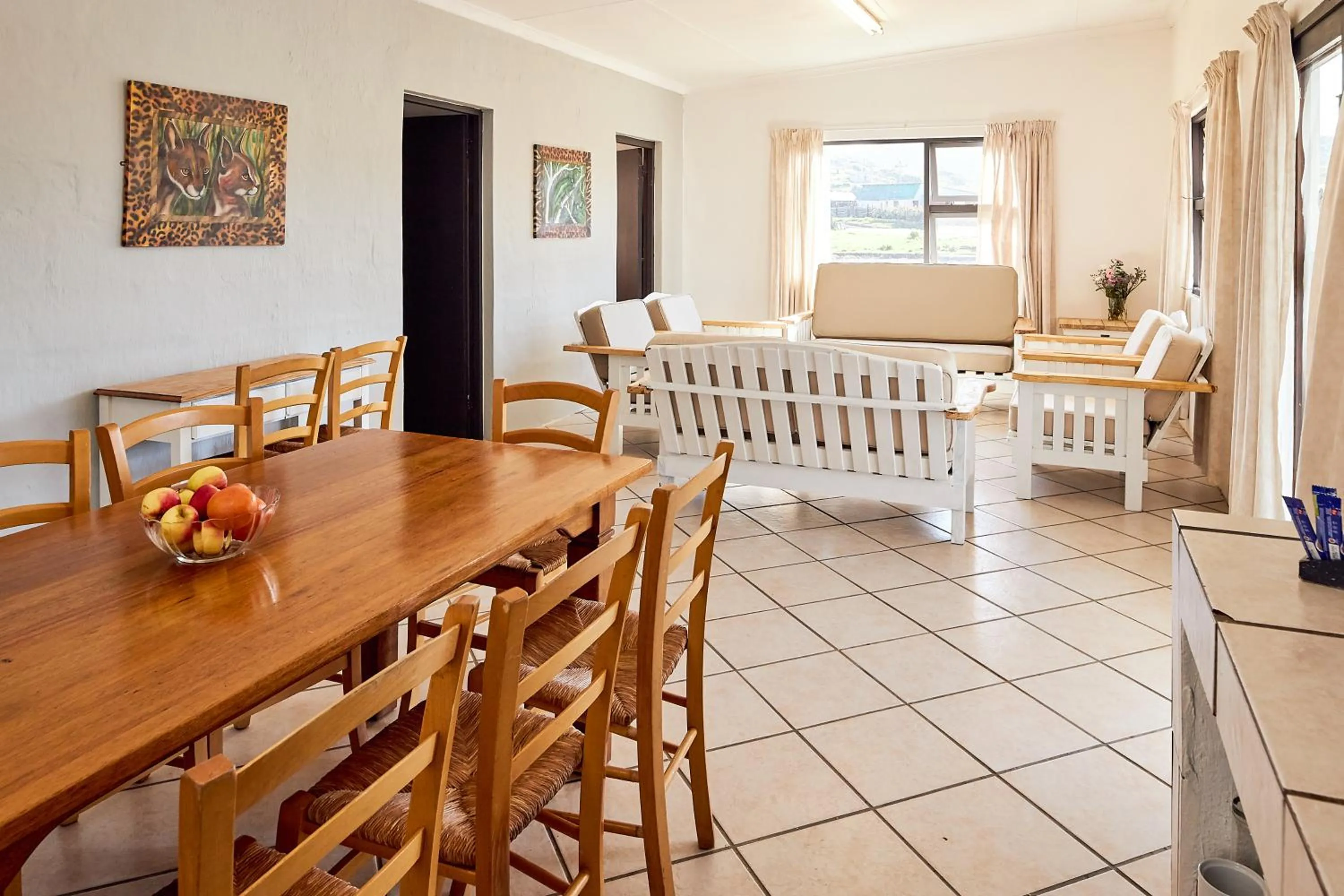 Dining area in First Group Hole in the Wall