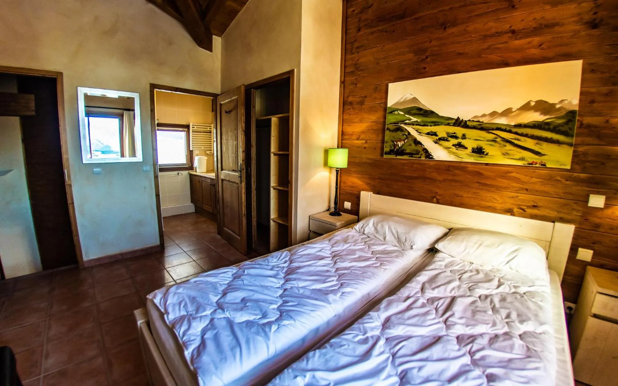 Bed in Parc Madeleine - CHALETS