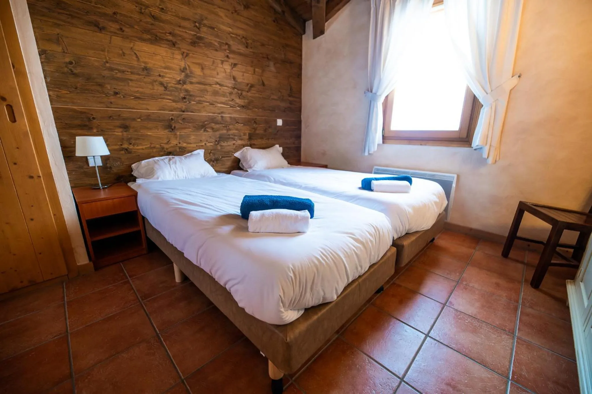 Bed in Parc Madeleine - CHALETS