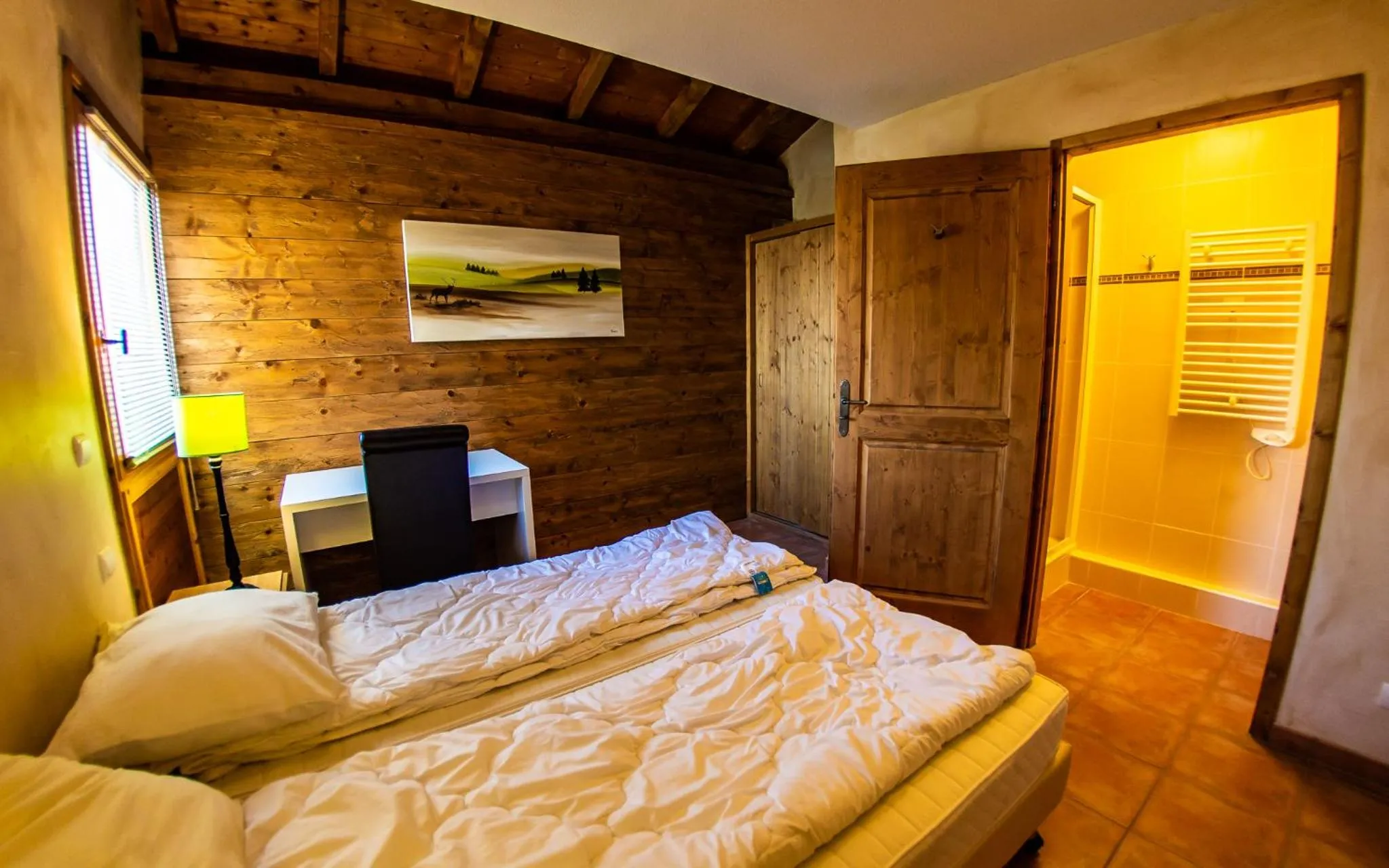 Bed in Parc Madeleine - CHALETS