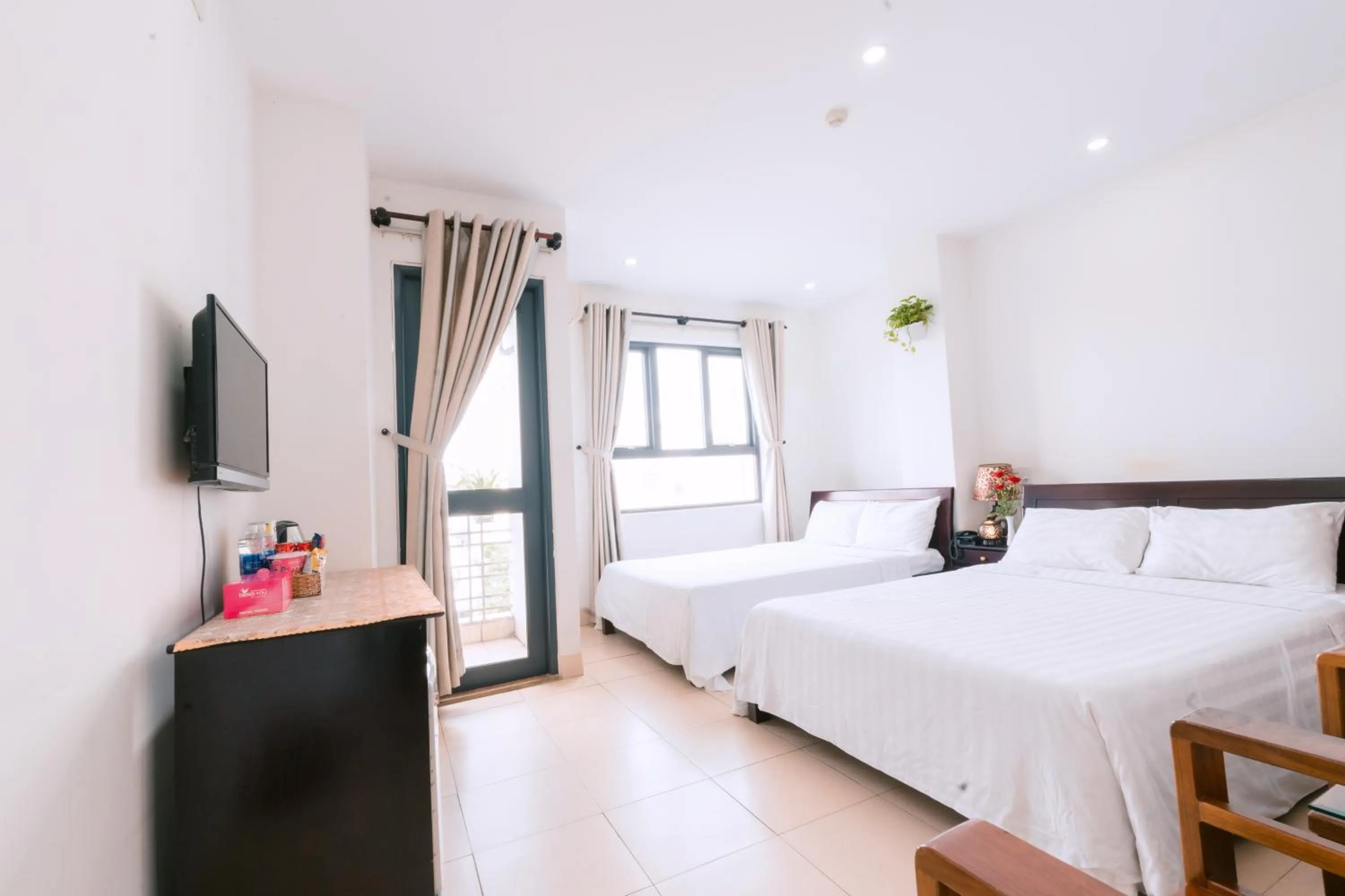 Bed in Lotus Rock Hotel Đà Nẵng