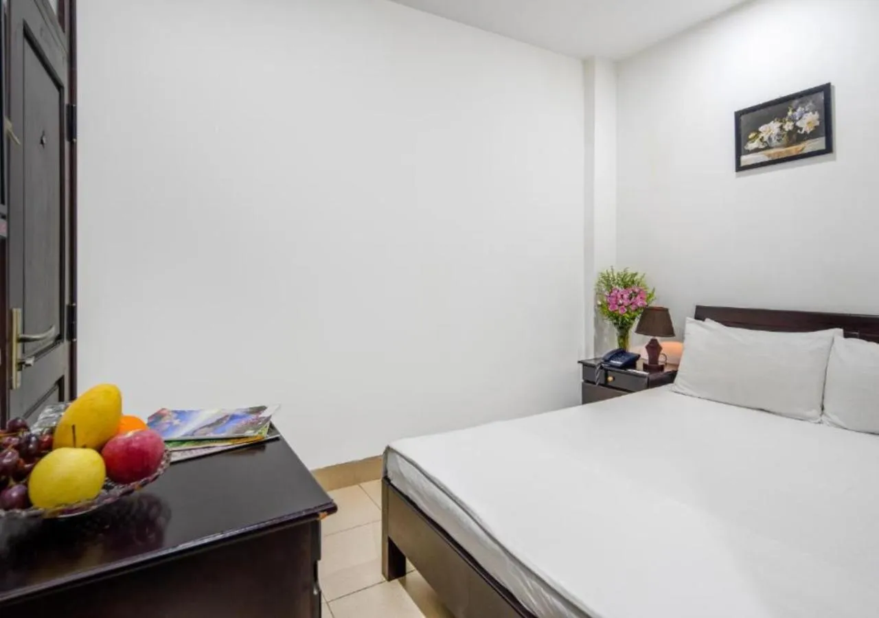 Bed in Lotus Rock Hotel Đà Nẵng