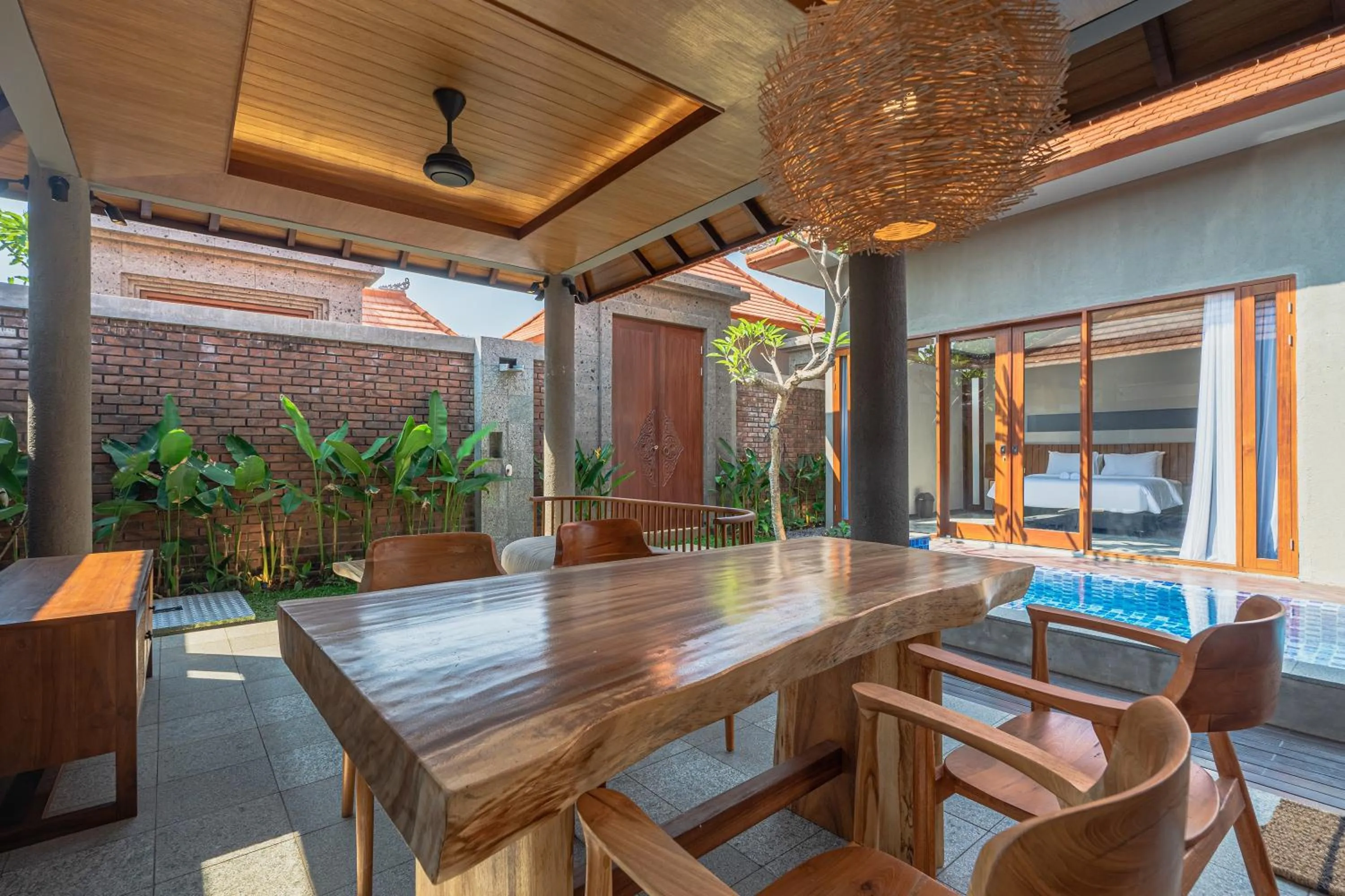 Living room in Serenia Villas Amed