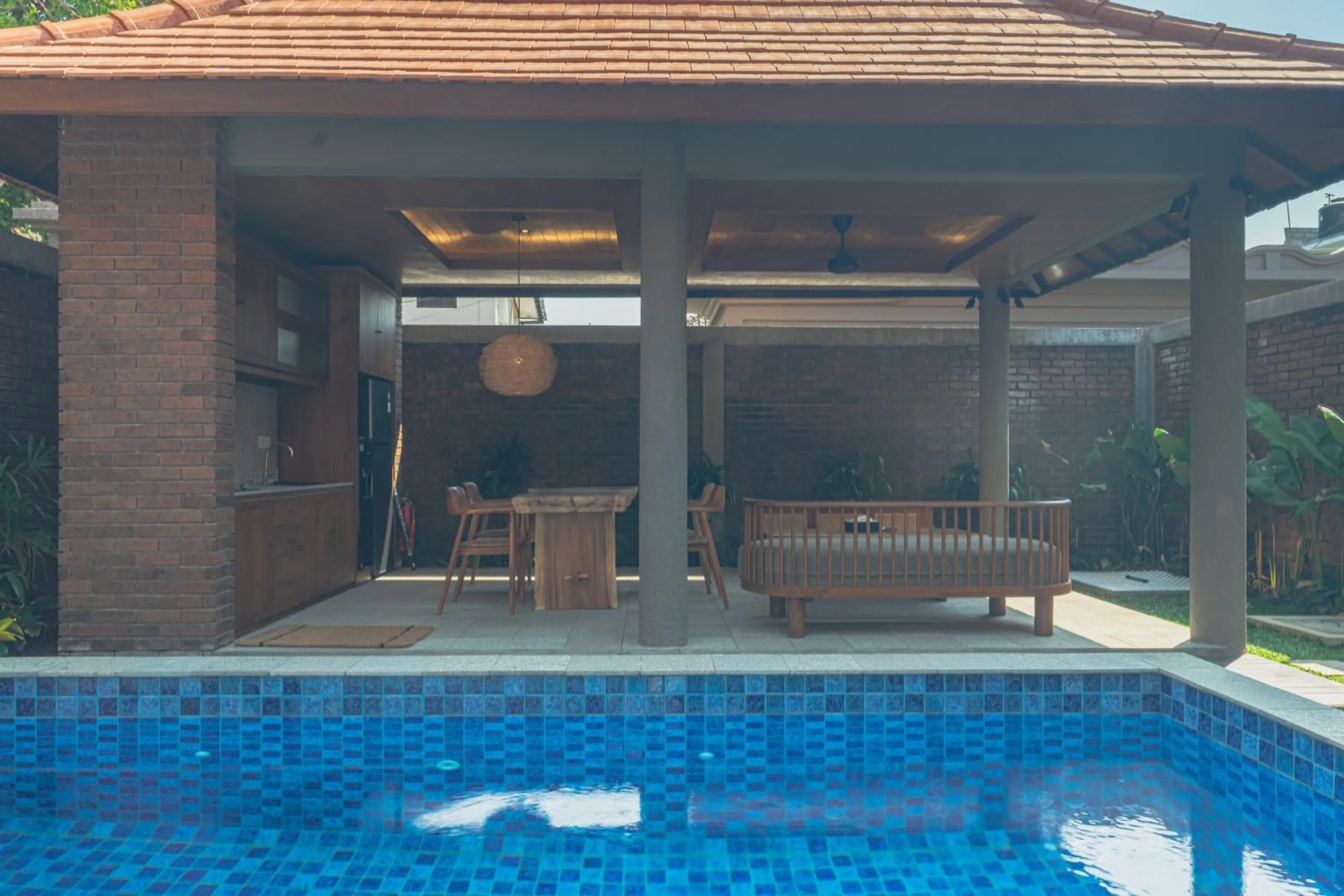 Pool view in Serenia Villas Amed