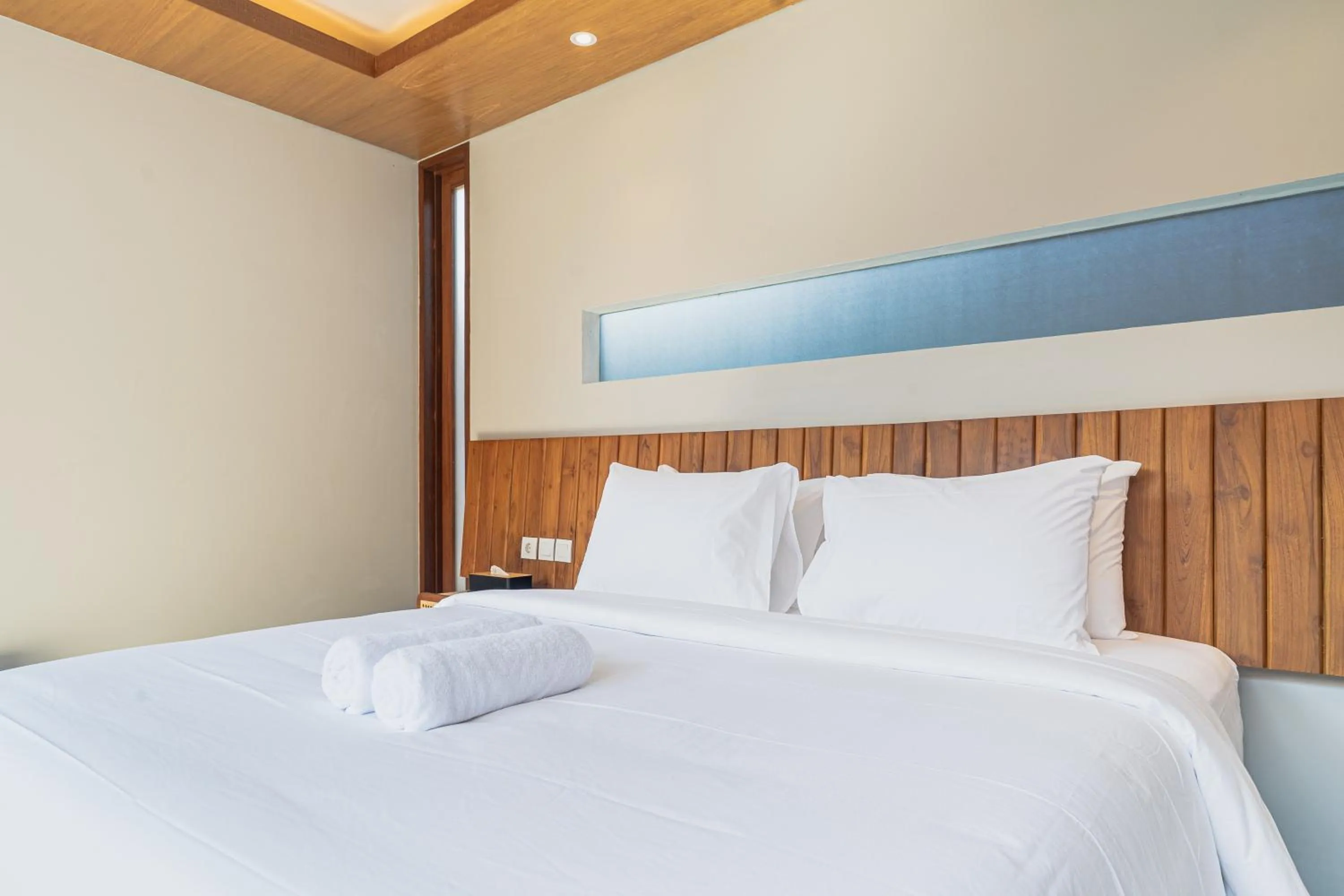 Bed in Serenia Villas Amed