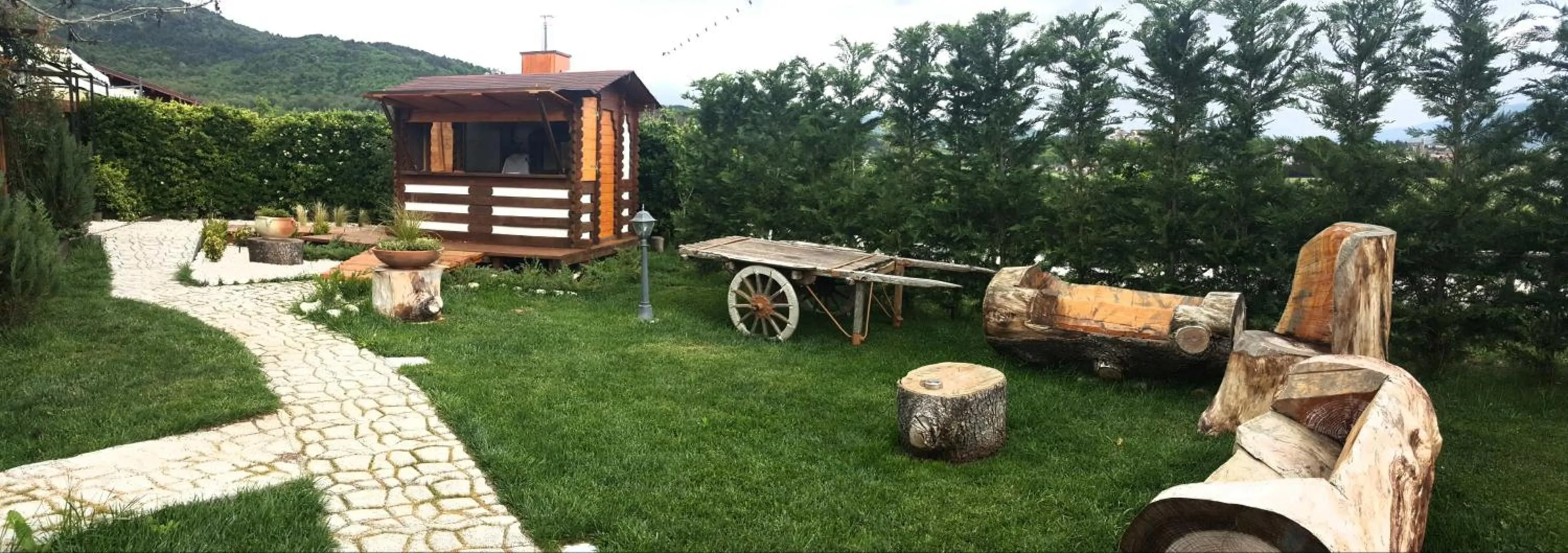 Garden in Agriturismo Il Timo