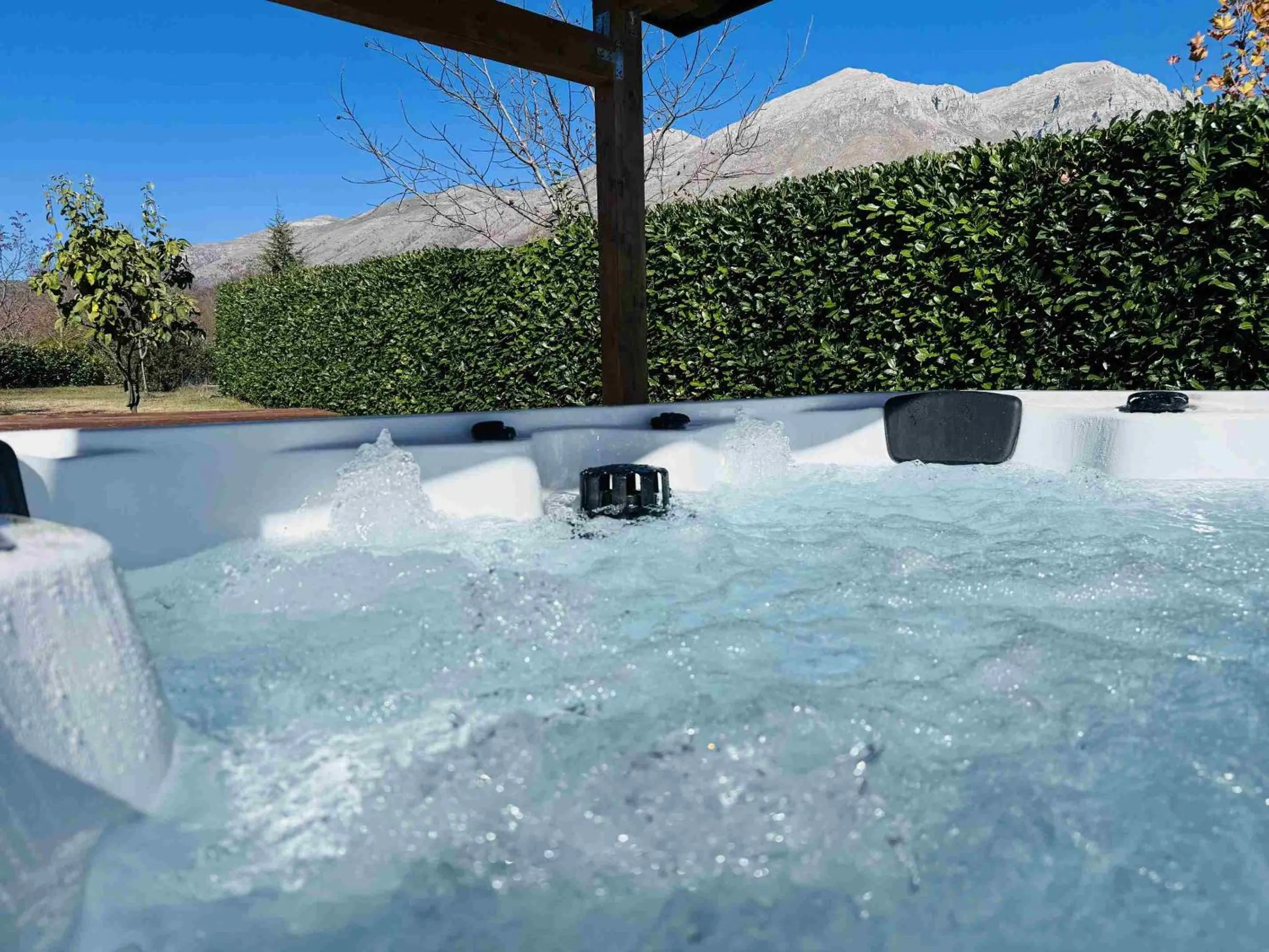 Hot Tub in Agriturismo Il Timo
