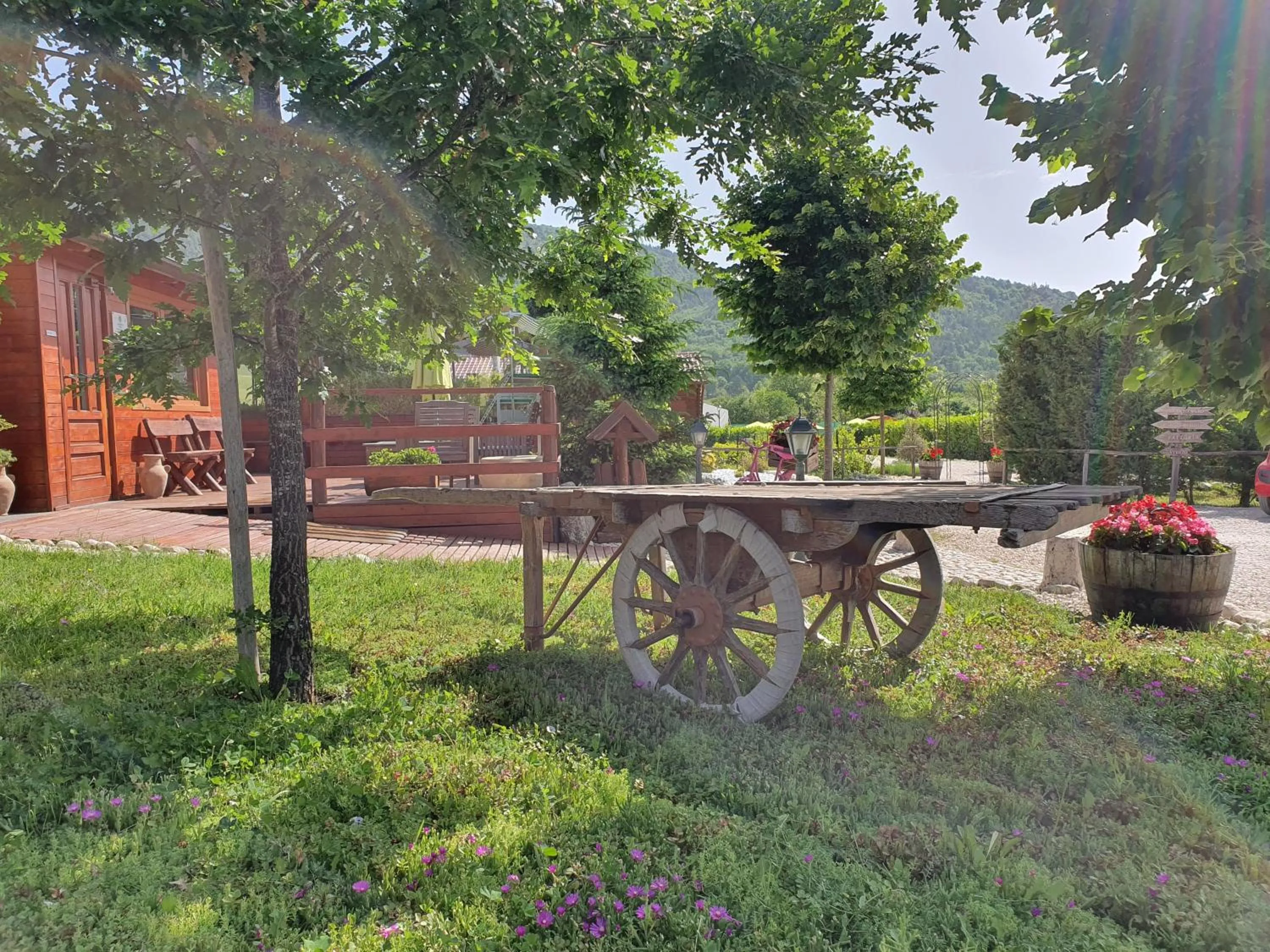 Garden in Agriturismo Il Timo