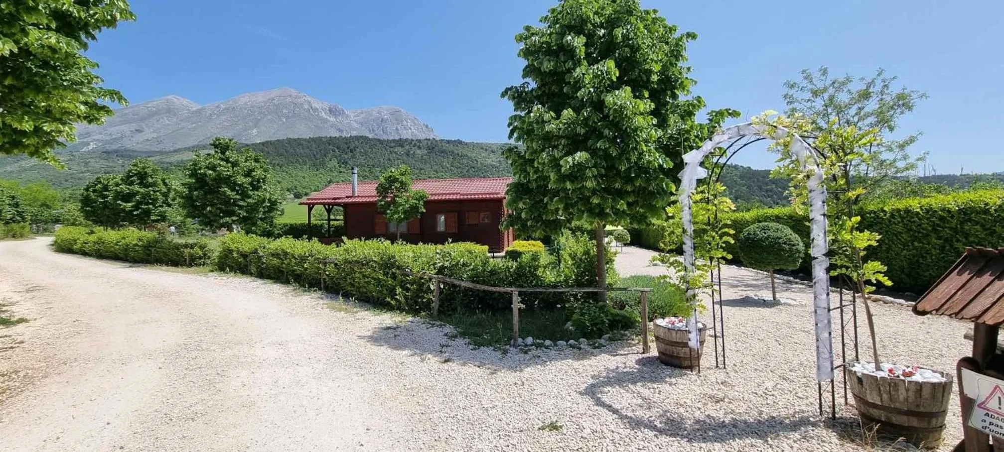 Mountain view in Agriturismo Il Timo