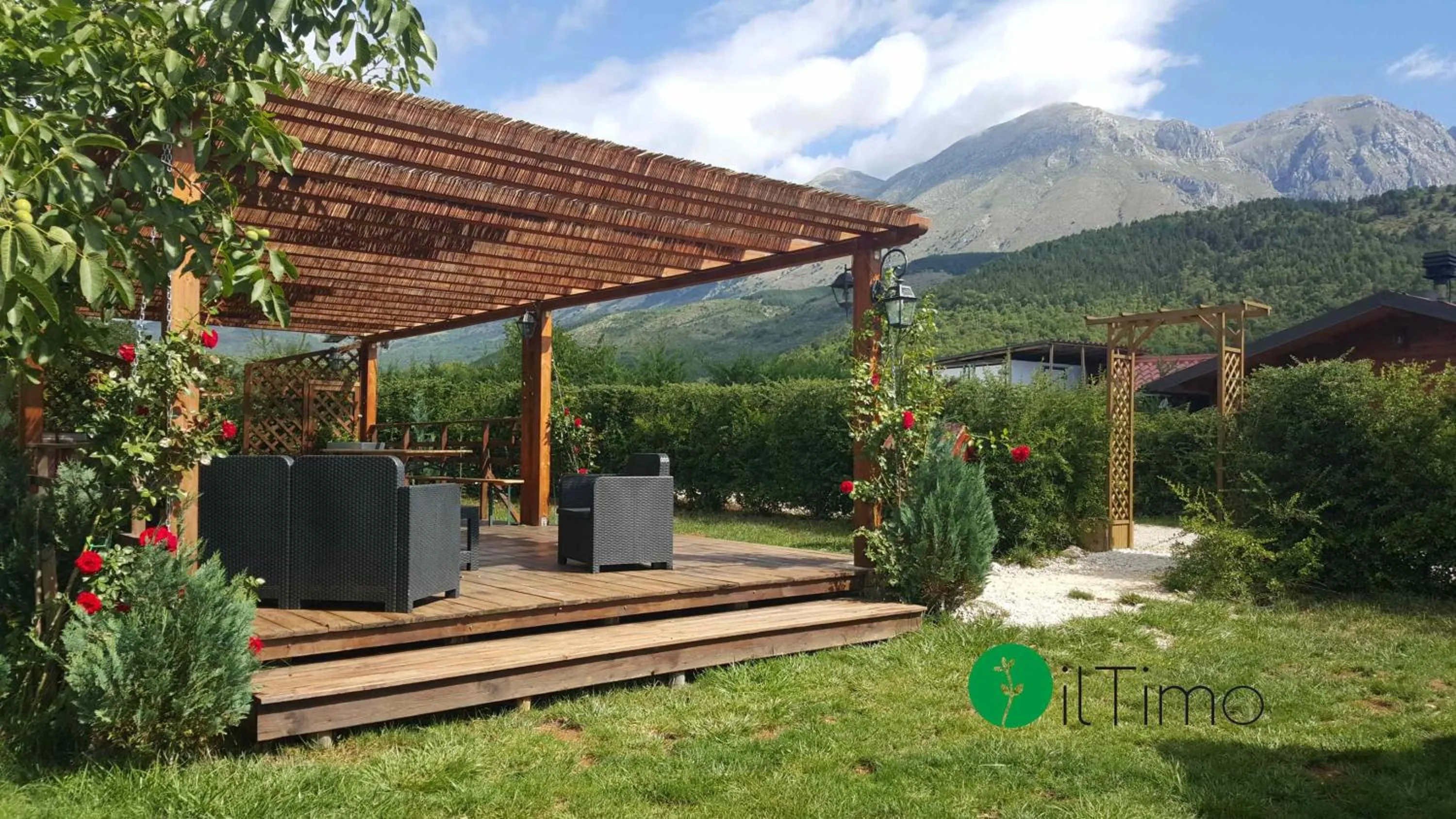 Garden in Agriturismo Il Timo