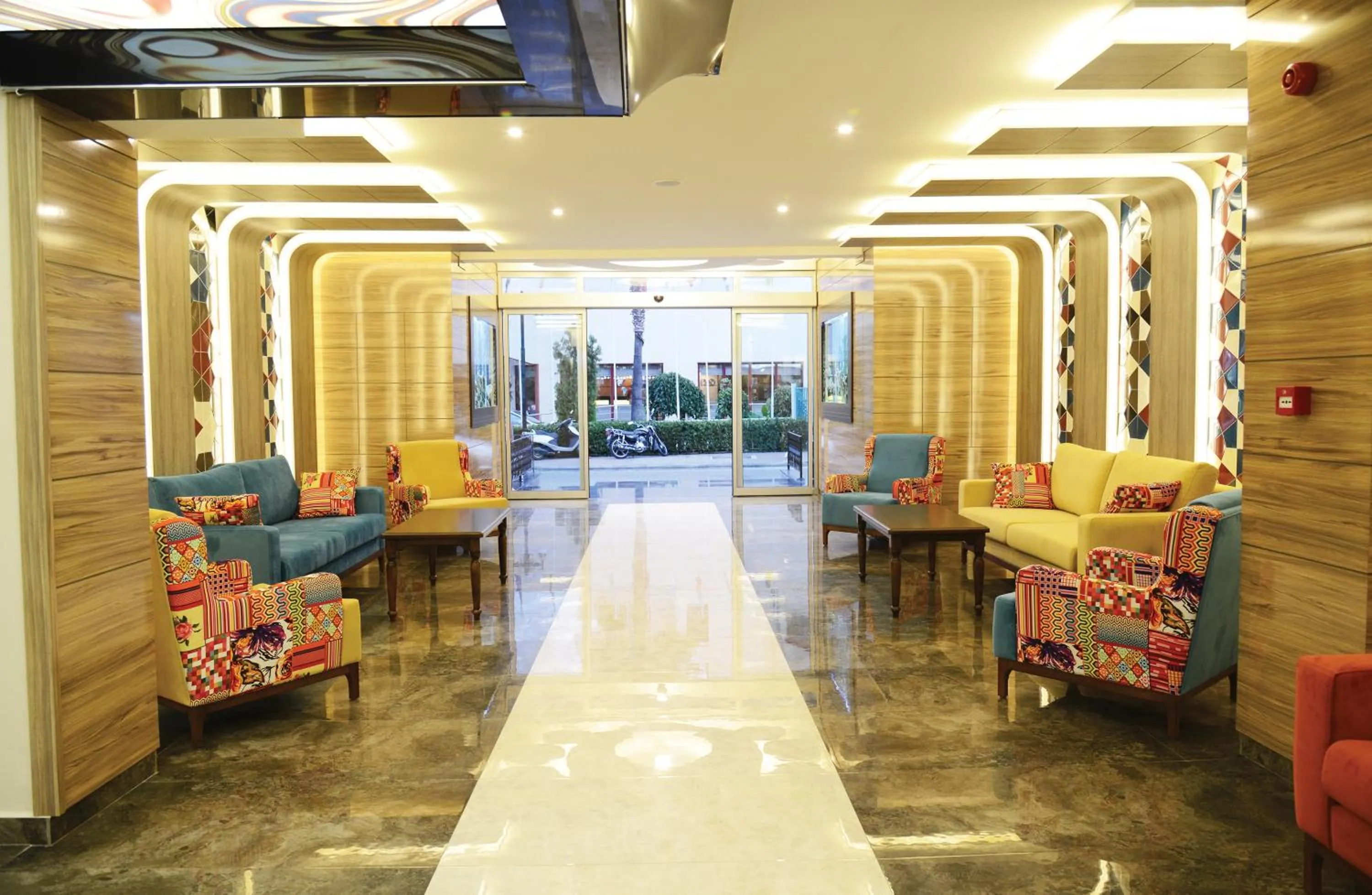 Lobby or reception in Ozgur Bey Spa Hotel