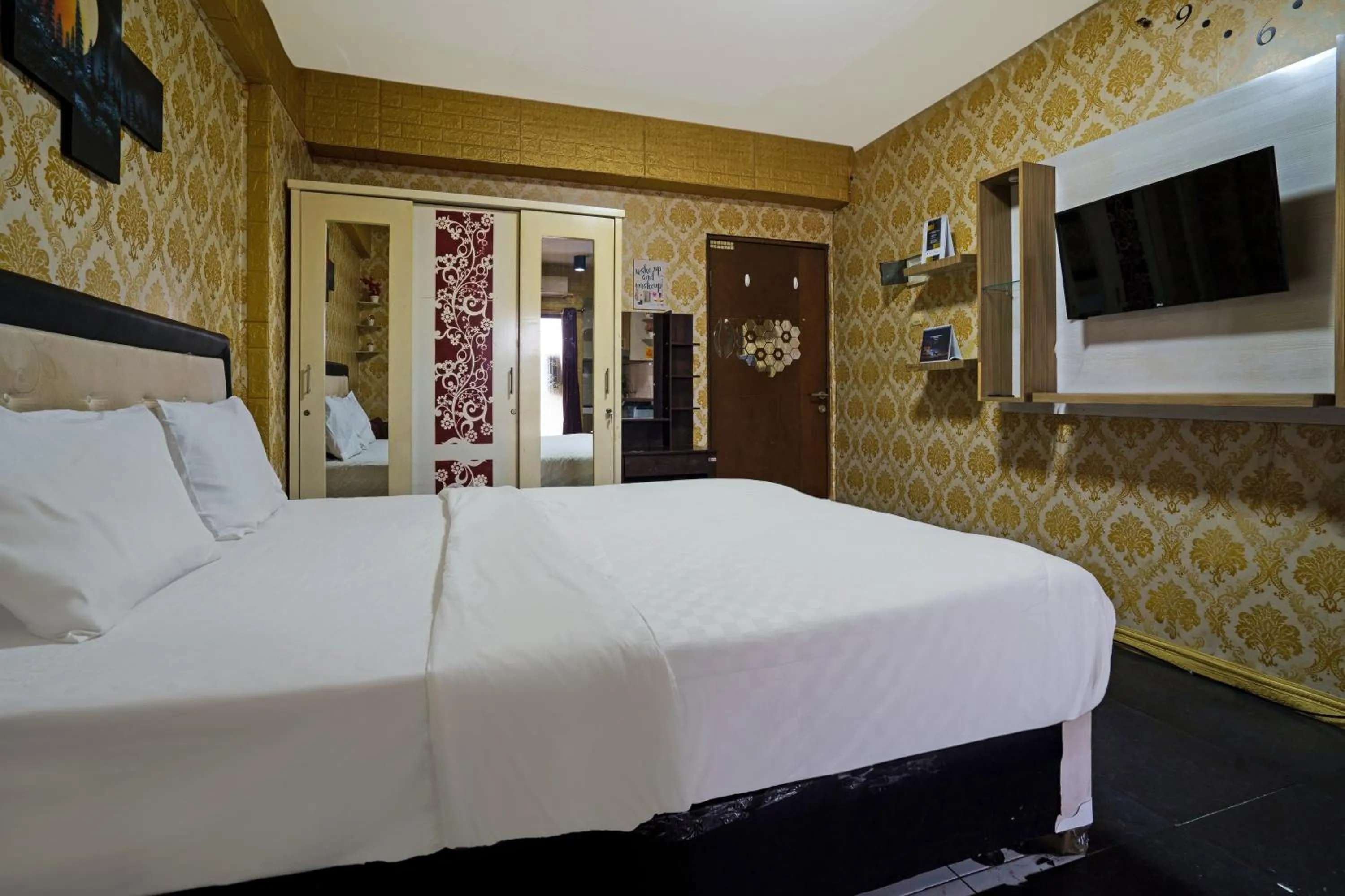 Bedroom, Bed in OYO Life 93251 Apartement Gateway Cicadas By Alugada