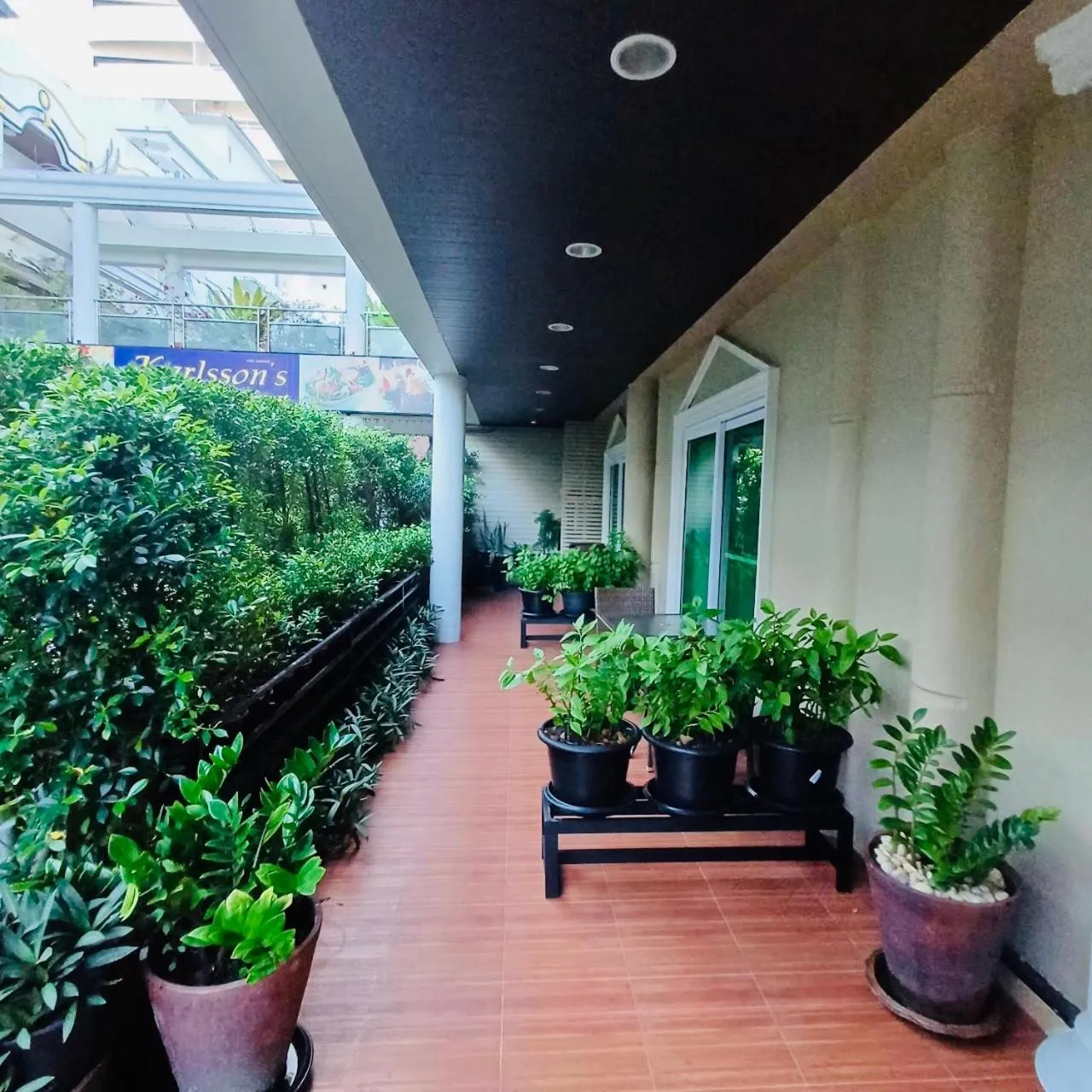 Balcony/Terrace in Sawasdee Apartment Patong