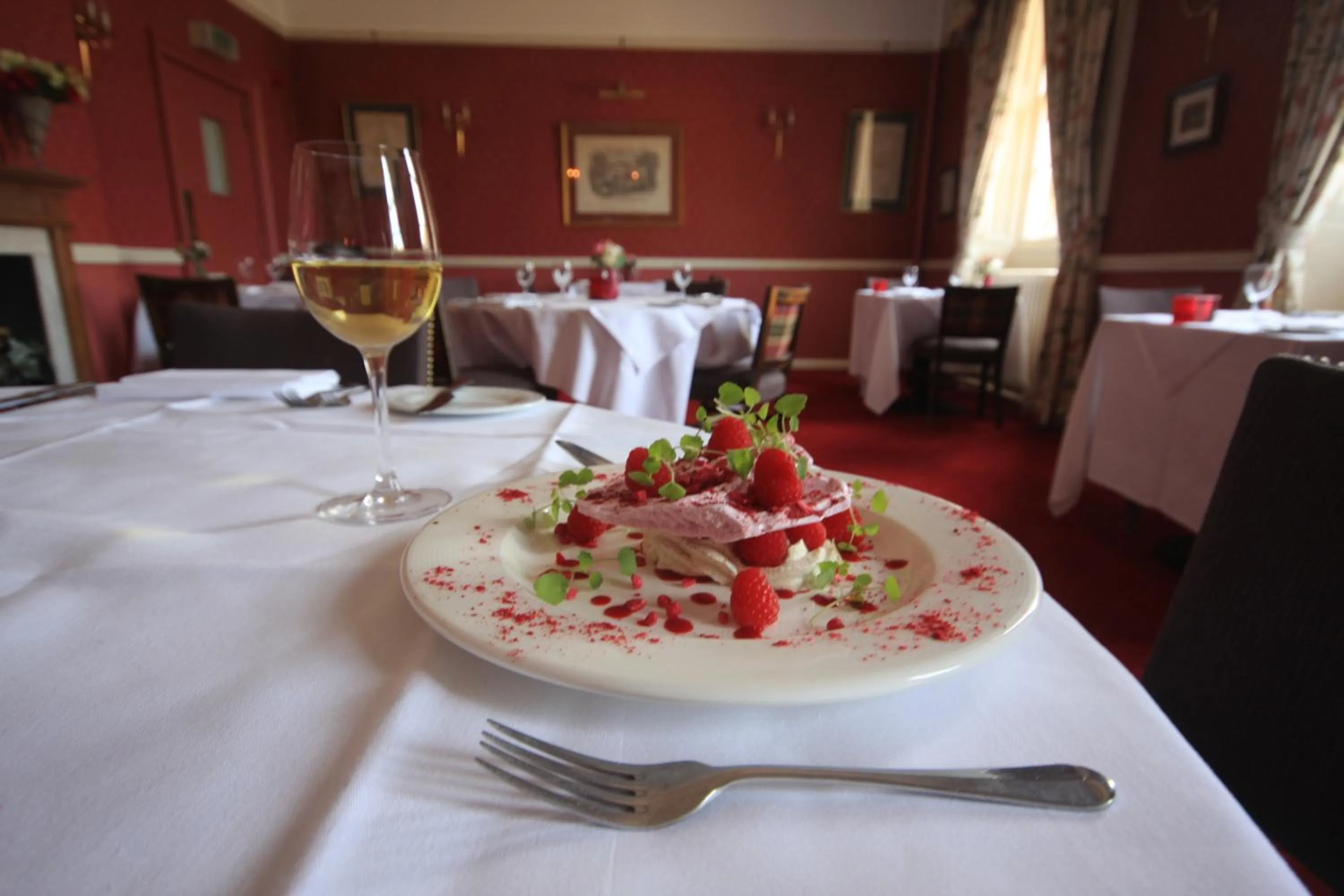 Dinner in Worsley Arms Hotel