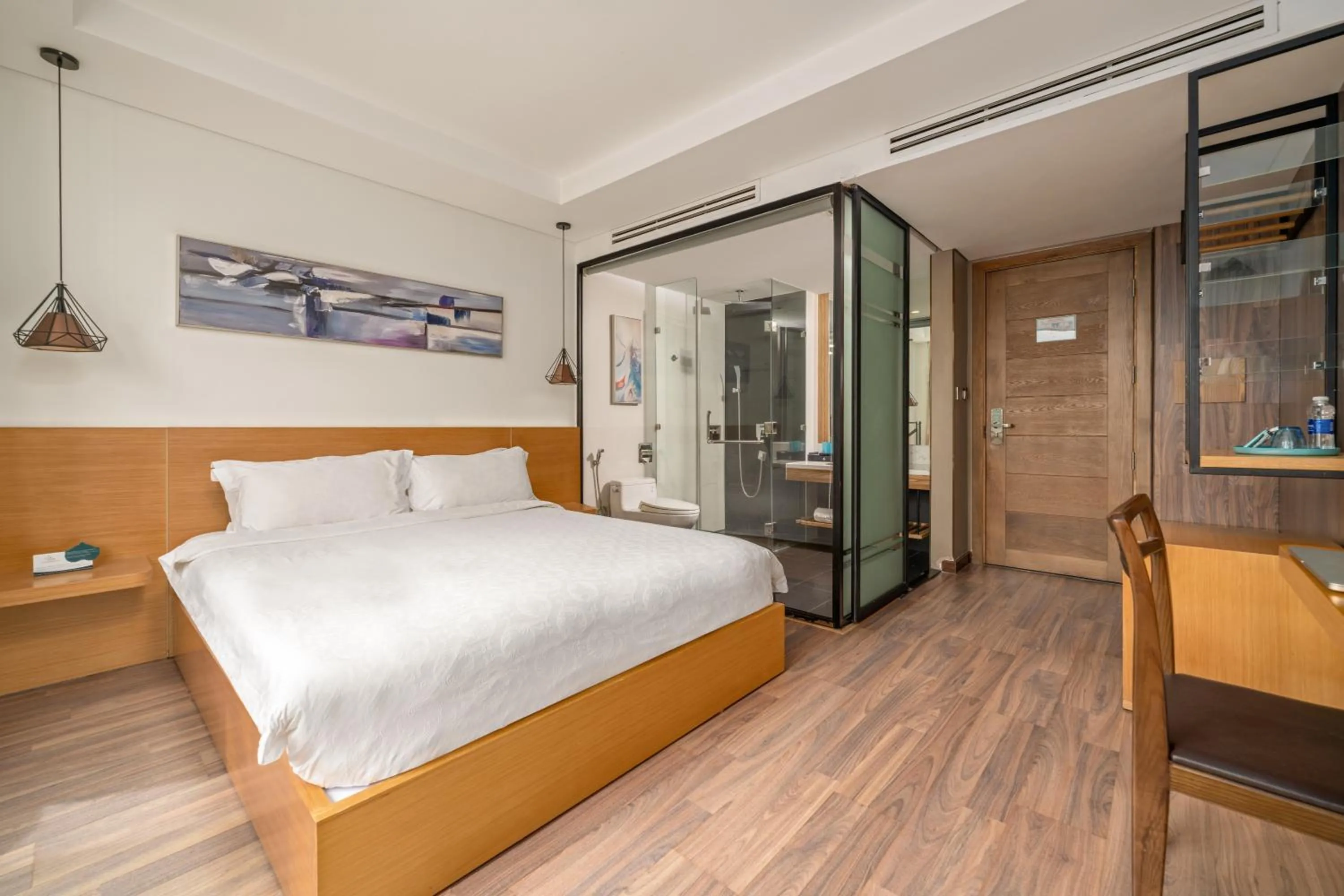 Photo of the whole room, Bed in Brilliant Majestic Hotel